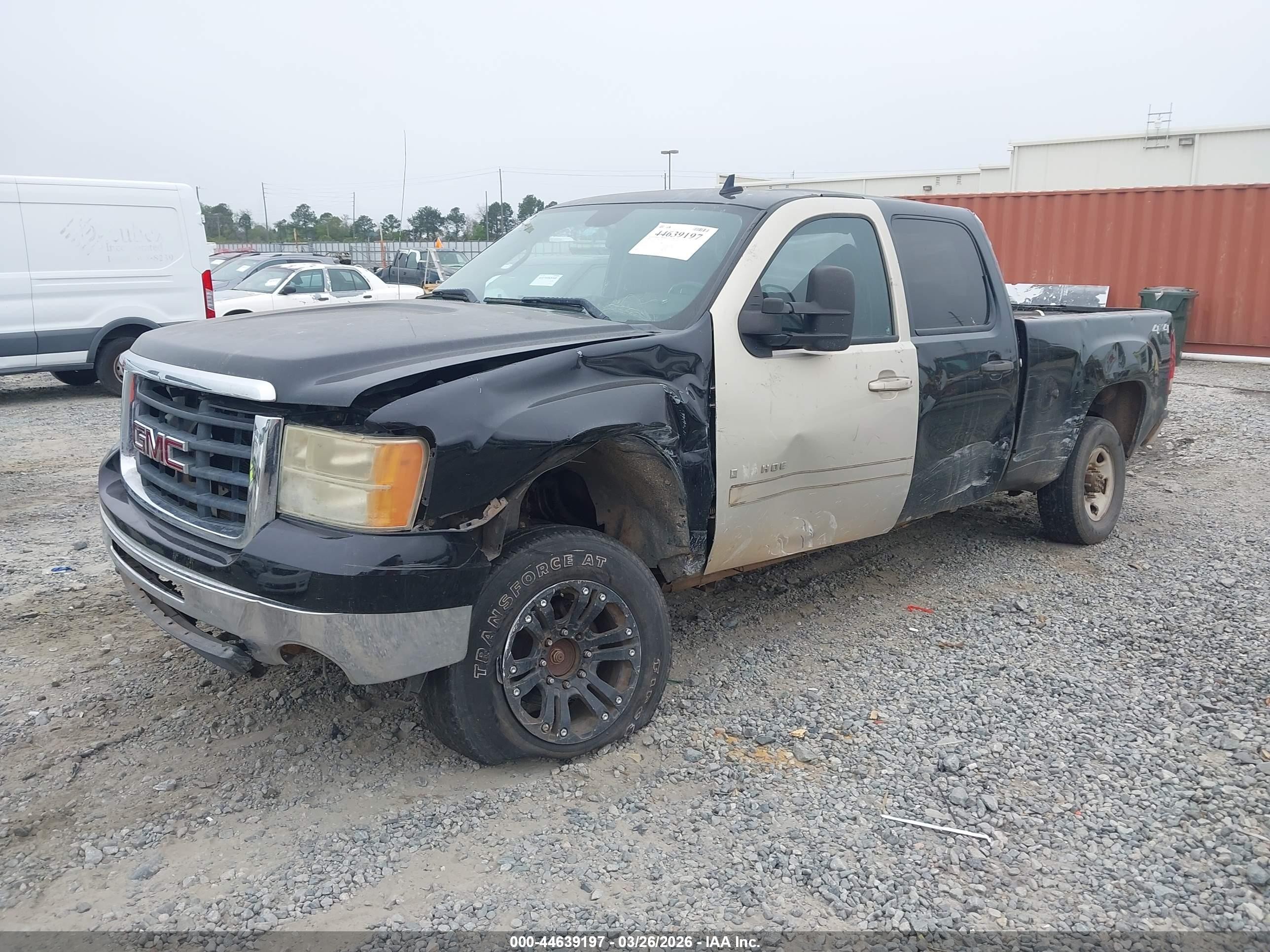 2009 Gmc Sierra 2500hd Sle Black vin: 1GTHK53659F184355