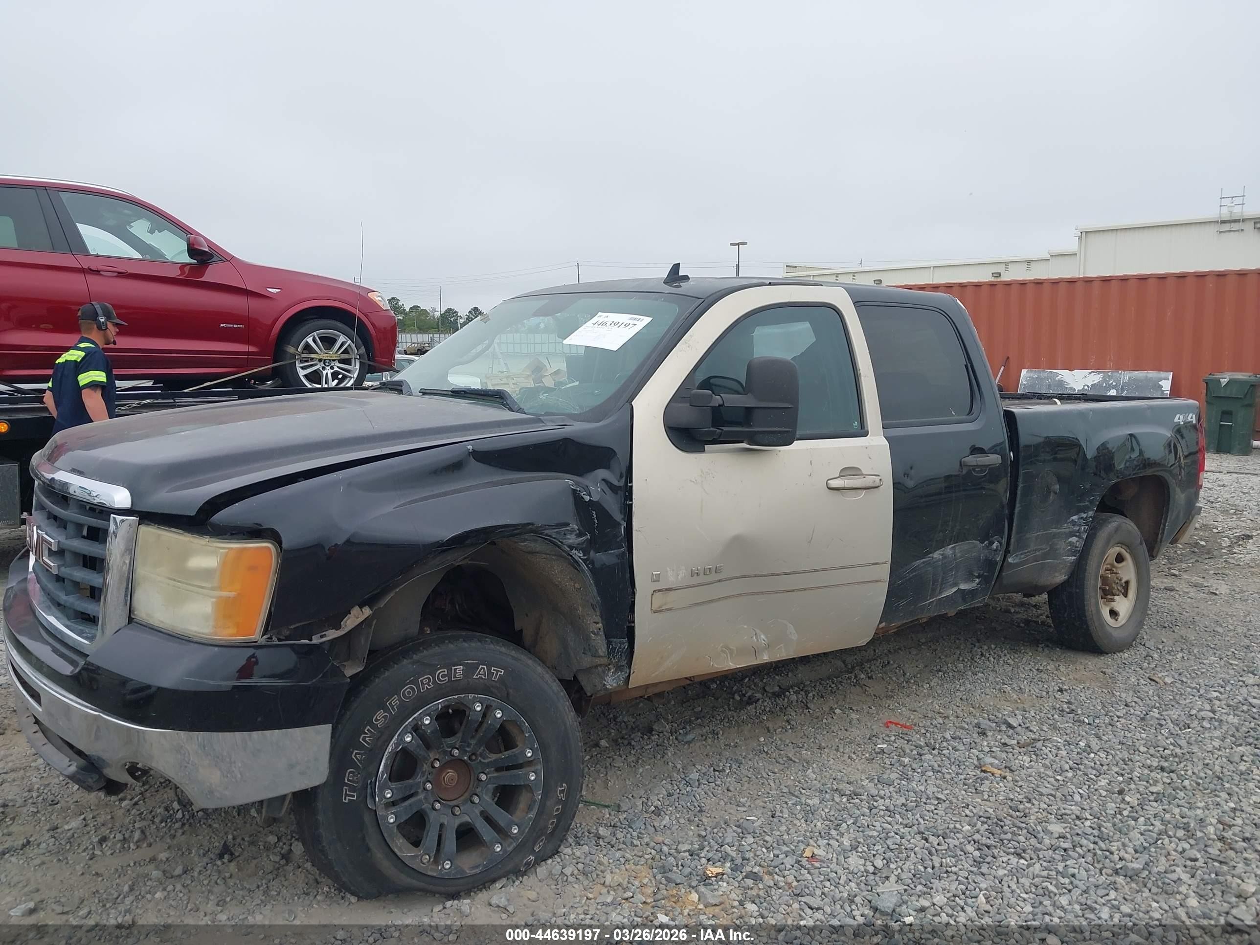 2009 Gmc Sierra 2500hd Sle Black vin: 1GTHK53659F184355