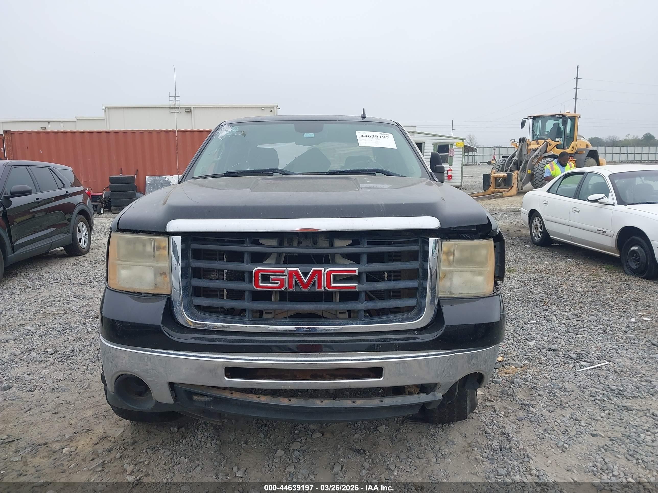 2009 Gmc Sierra 2500hd Sle Black vin: 1GTHK53659F184355