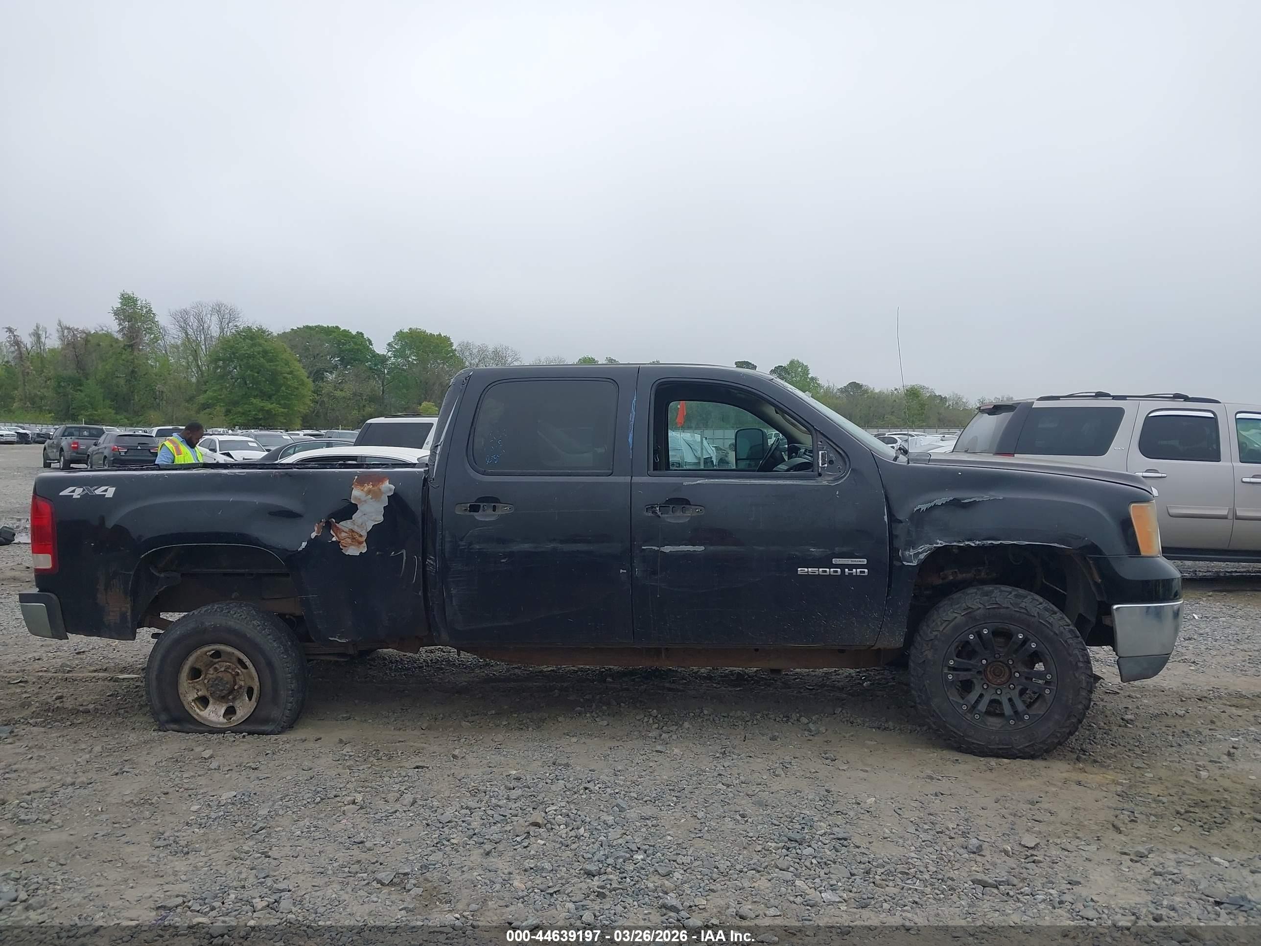 2009 Gmc Sierra 2500hd Sle Black vin: 1GTHK53659F184355