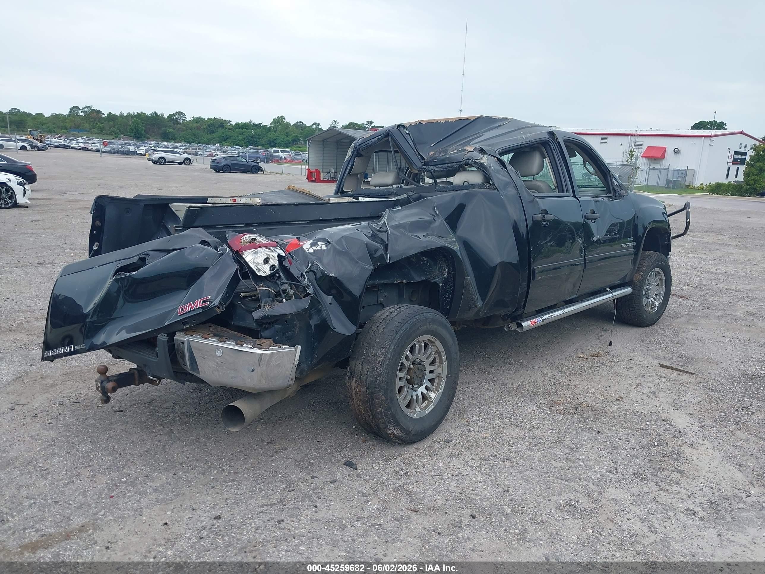 2009 Gmc Sierra 2500hd Sle Black vin: 1GTHK53699F181880