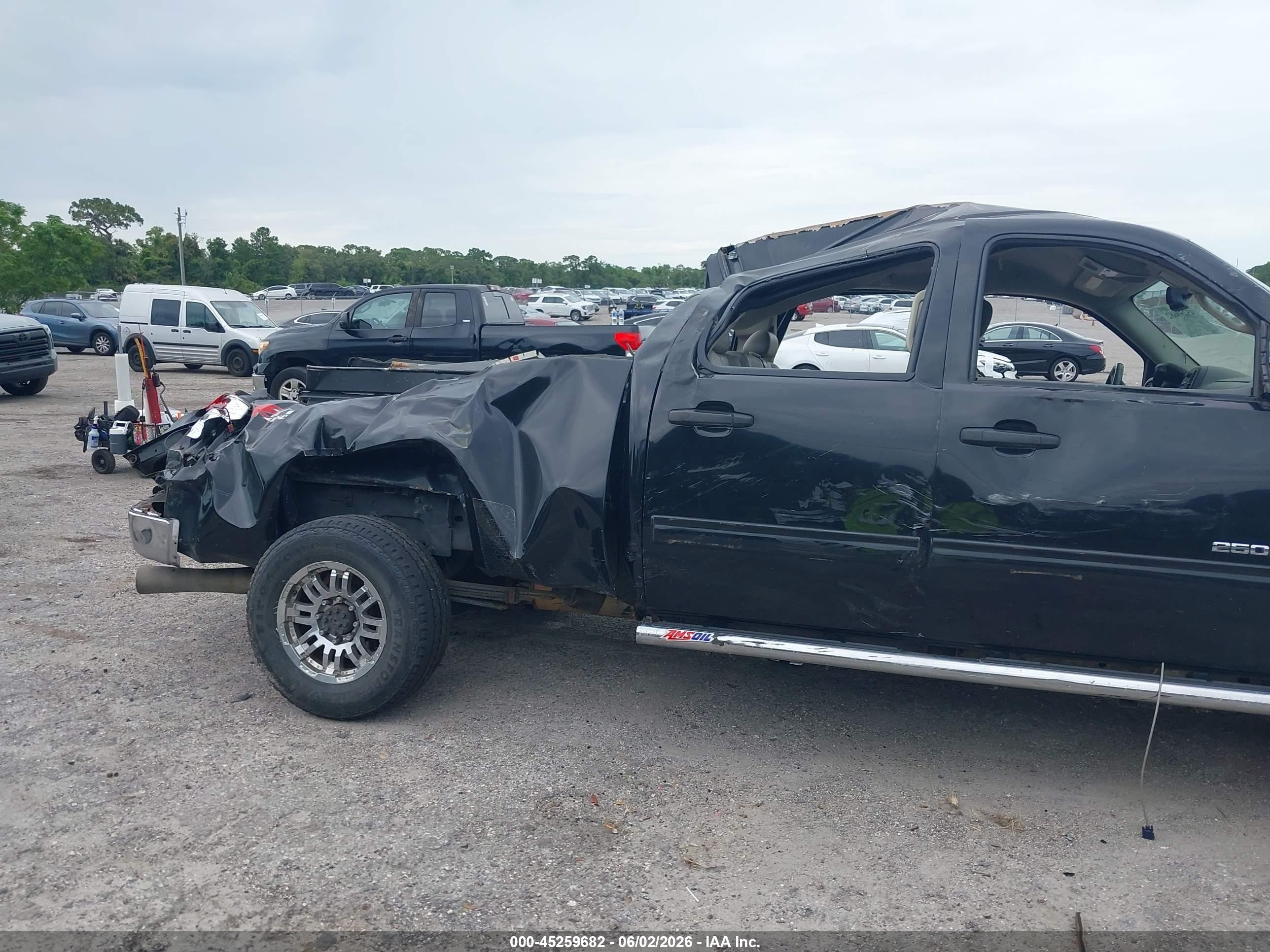 2009 Gmc Sierra 2500hd Sle Black vin: 1GTHK53699F181880