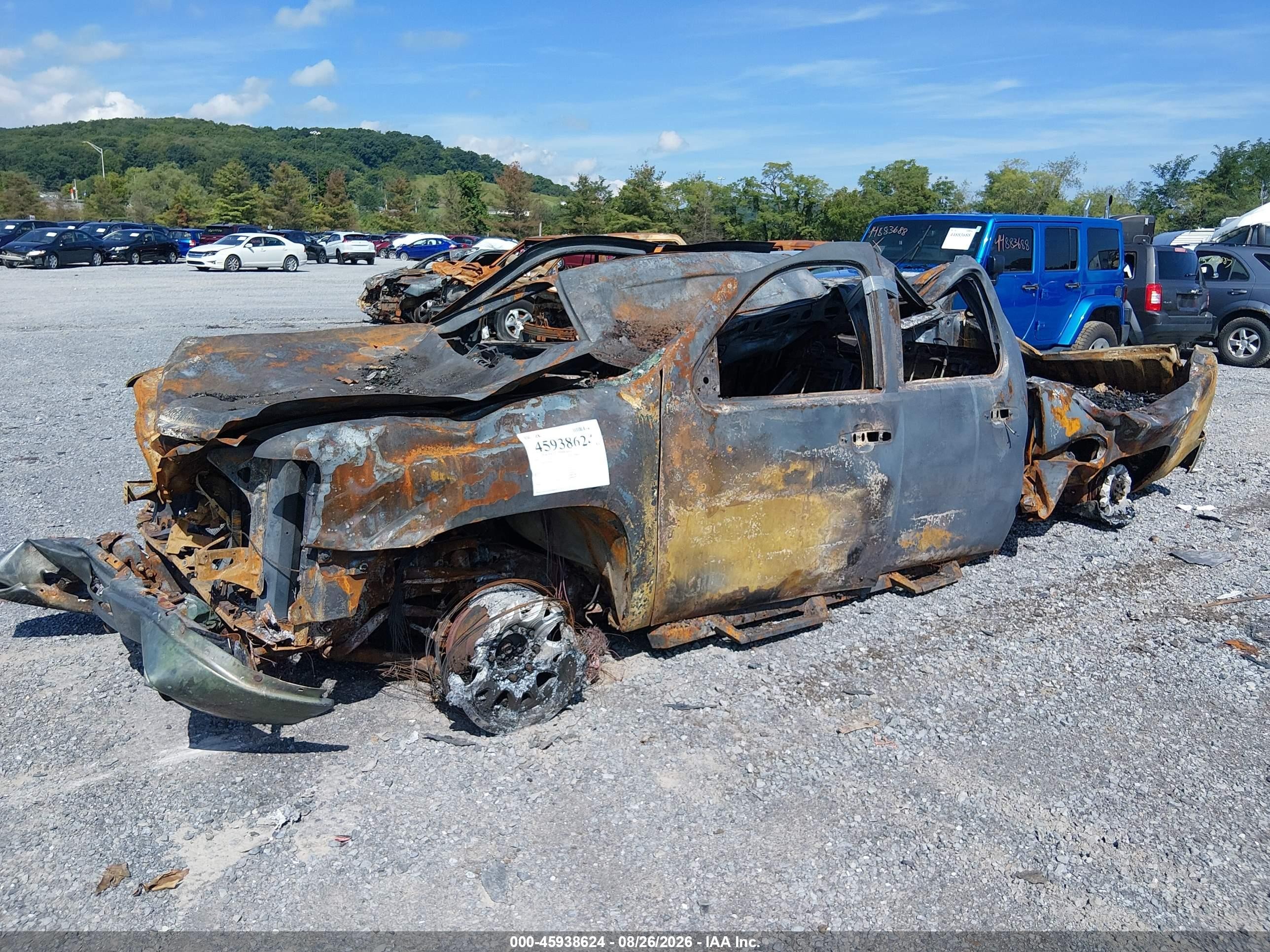 2009 Gmc Sierra 2500hd Sle Серый vin: 1GTHK53K39F167776