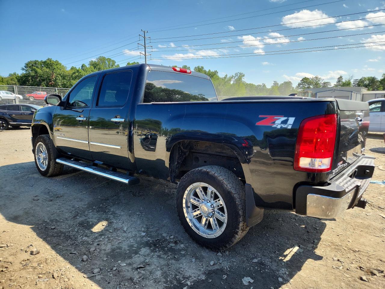 2009 Gmc Sierra K2500 Sle Черный vin: 1GTHK53K59F113802