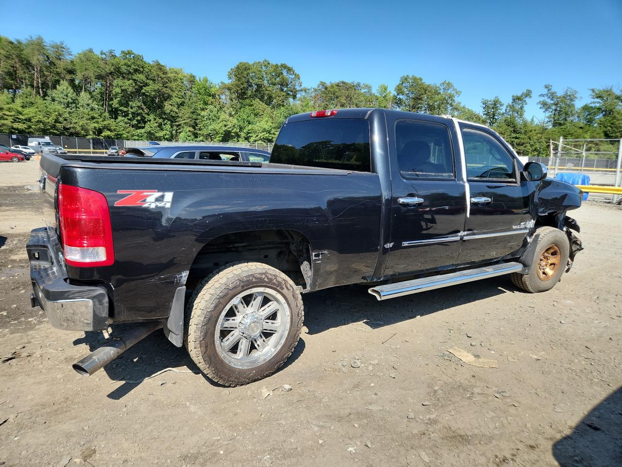 2009 Gmc Sierra K2500 Sle Черный vin: 1GTHK53K59F113802