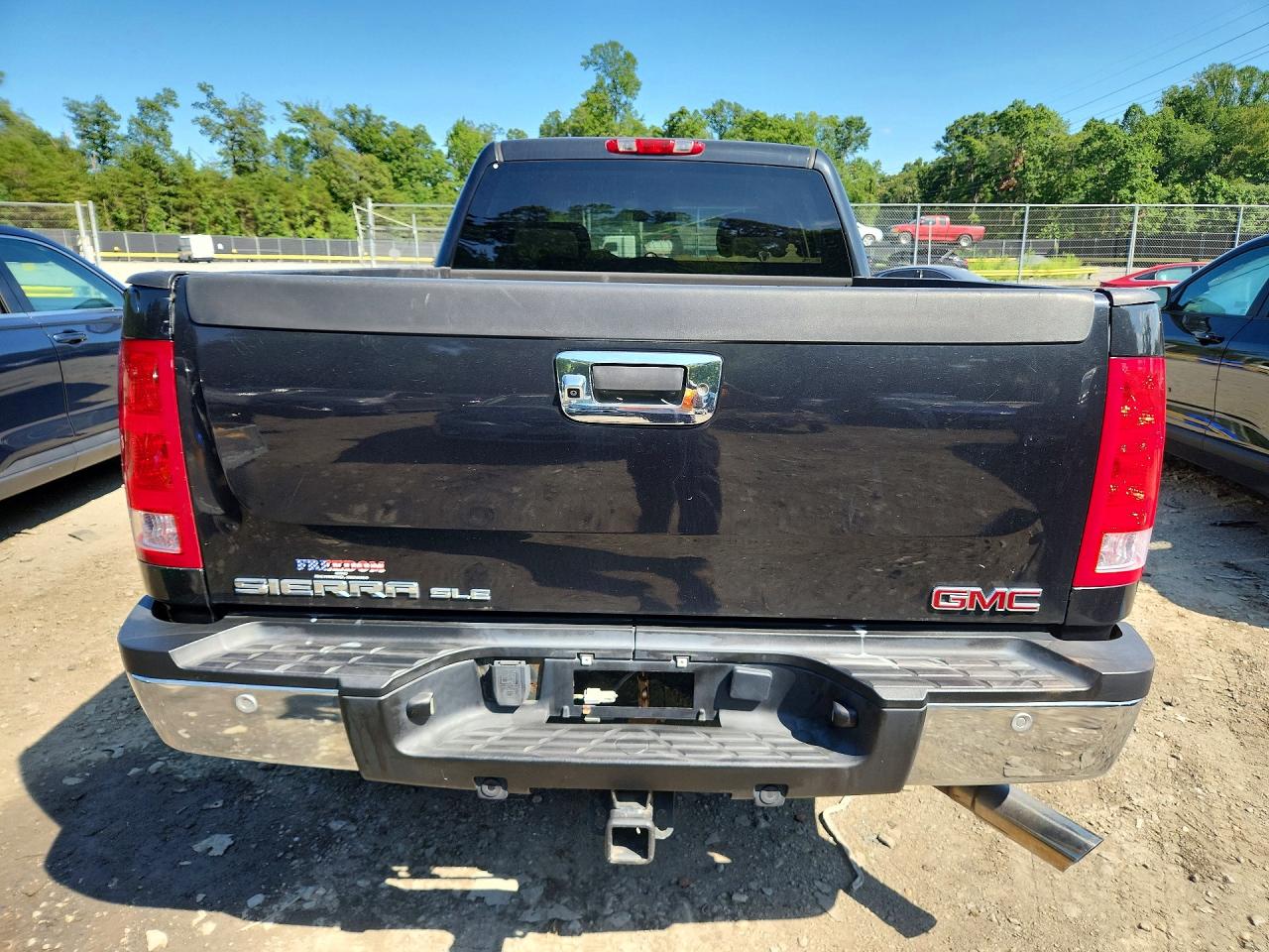 2009 Gmc Sierra K2500 Sle Черный vin: 1GTHK53K59F113802
