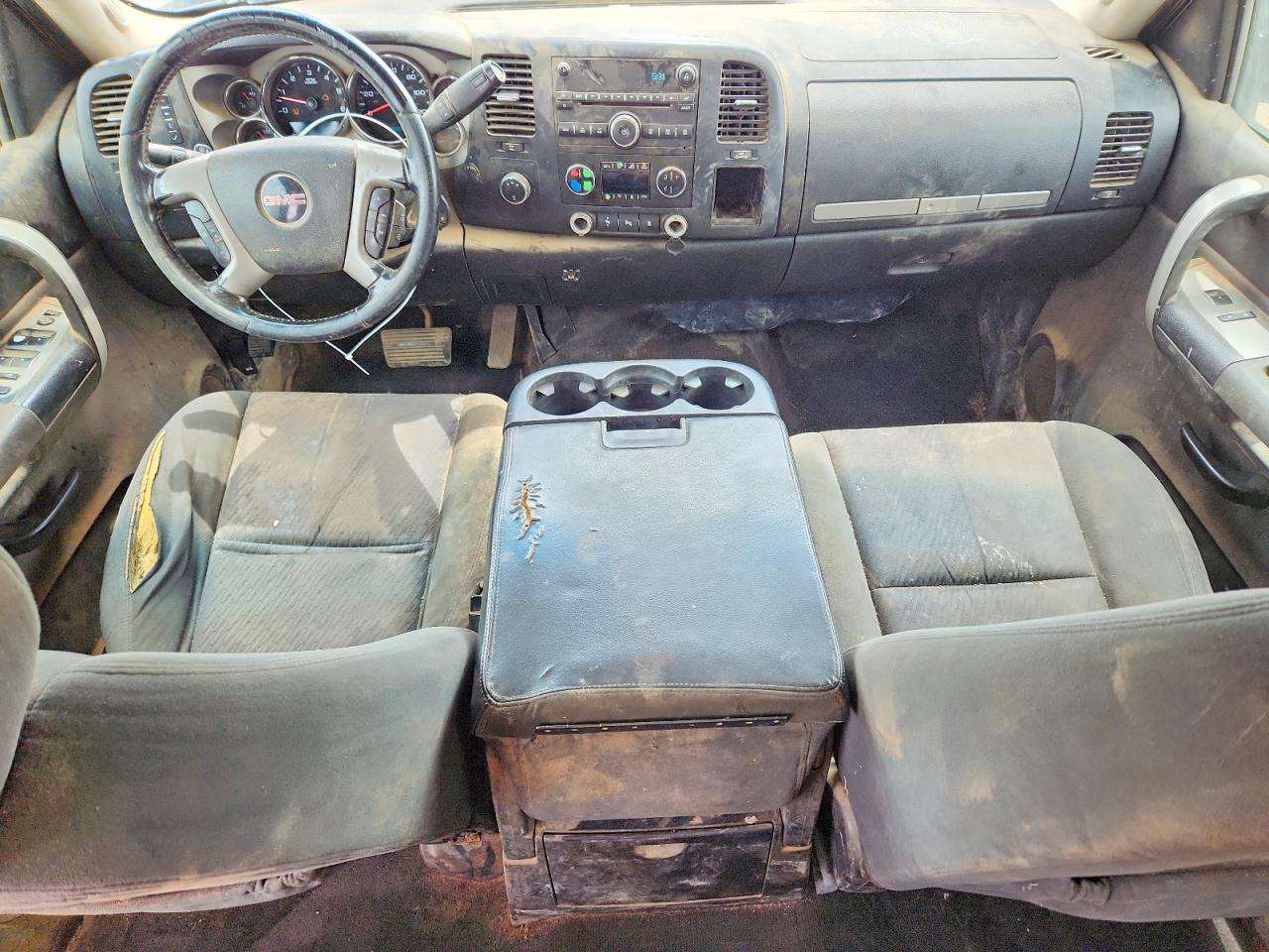 2009 Gmc Sierra K2500 Sle White vin: 1GTHK53K69F113131