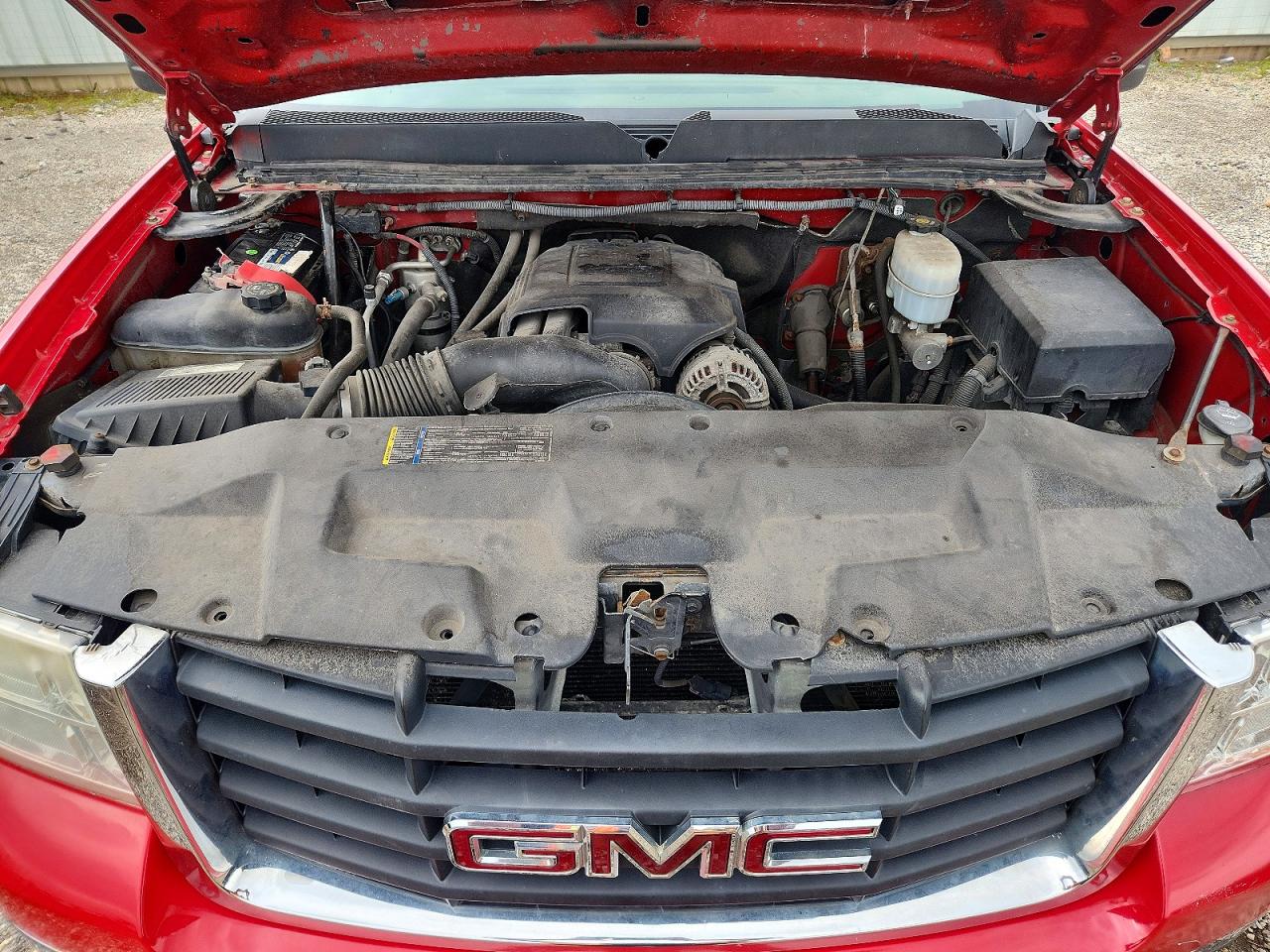 2009 Gmc Sierra K2500 Sle Red vin: 1GTHK53K89F137169