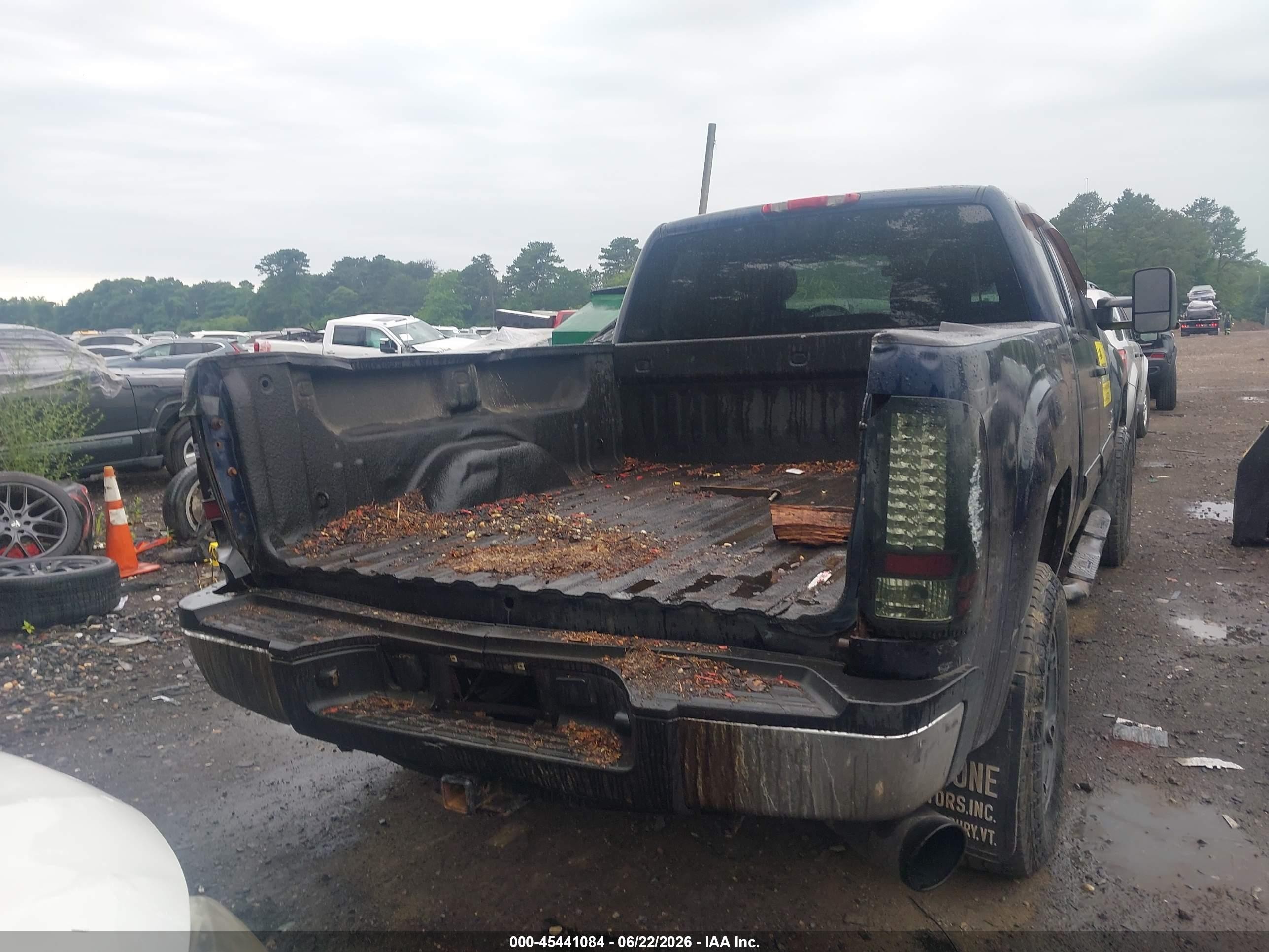 2009 Gmc Sierra 2500hd Sle Blue vin: 1GTHK59619E159370