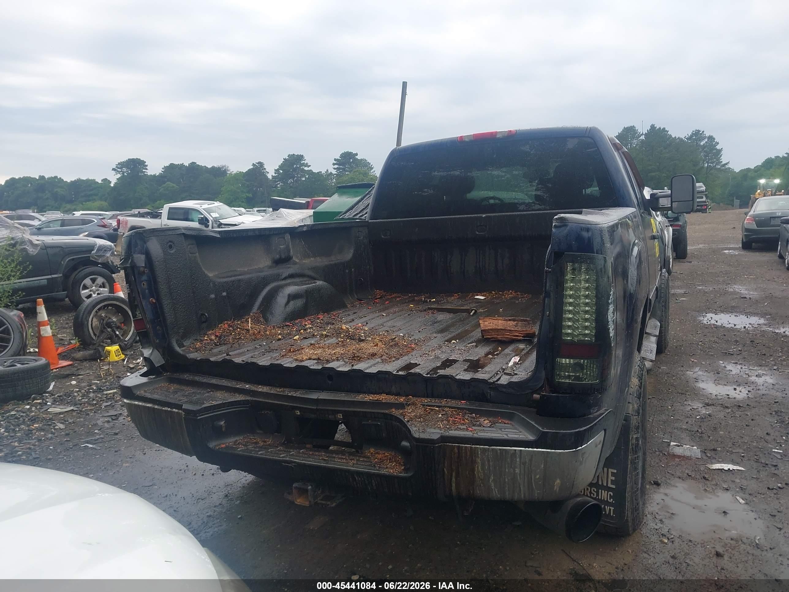 2009 Gmc Sierra 2500hd Sle Blue vin: 1GTHK59619E159370