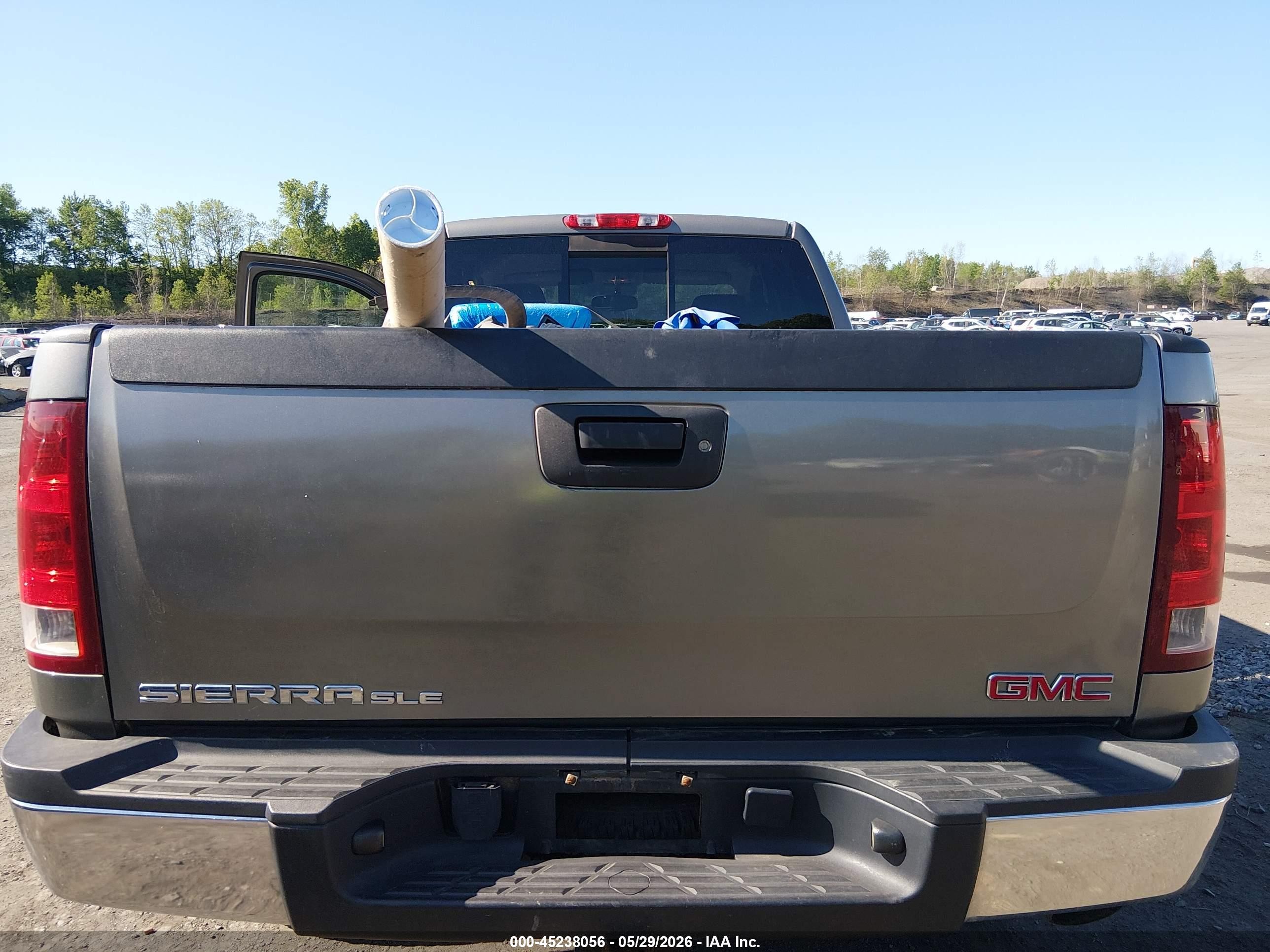 2009 Gmc Sierra 2500hd Sle Серый vin: 1GTHK59K79E154901