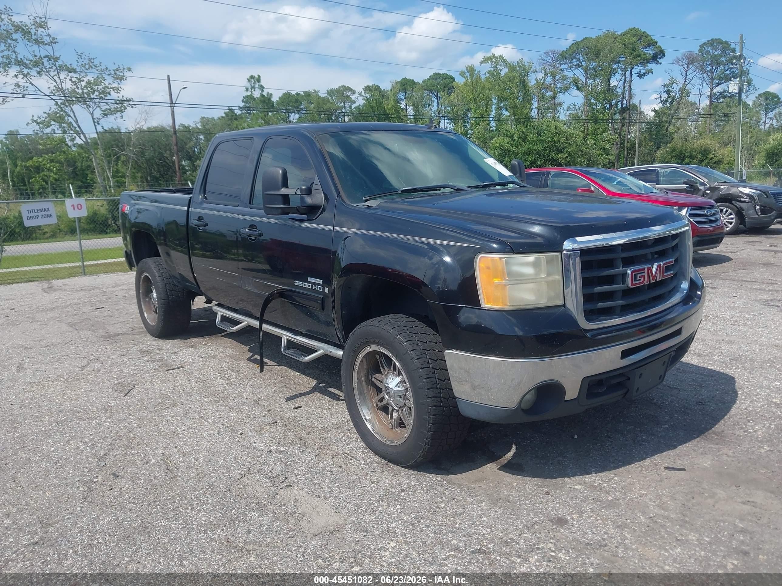 2009 Gmc Sierra 2500hd Slt Black vin: 1GTHK63639F135452