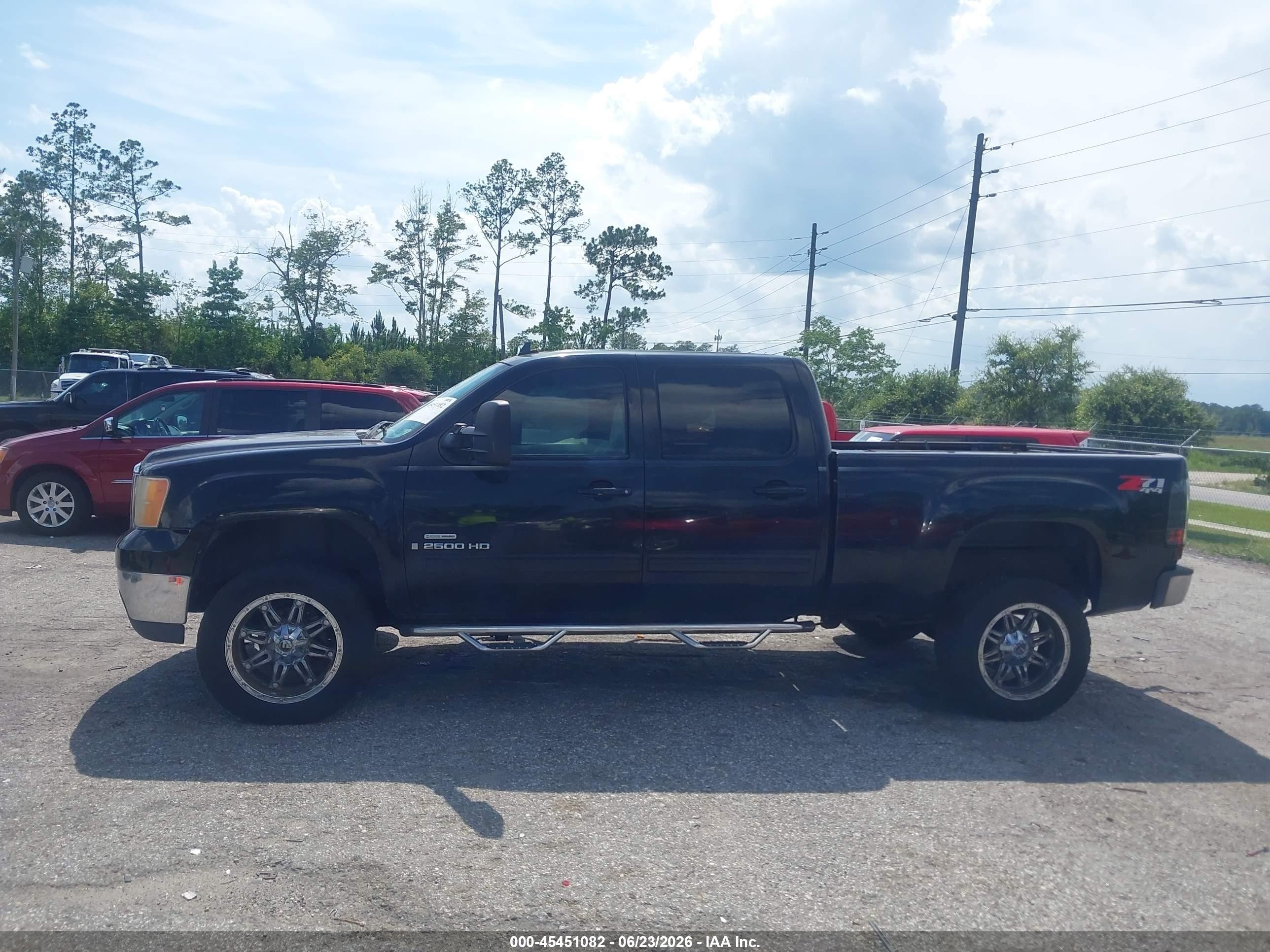 2009 Gmc Sierra 2500hd Slt Black vin: 1GTHK63639F135452