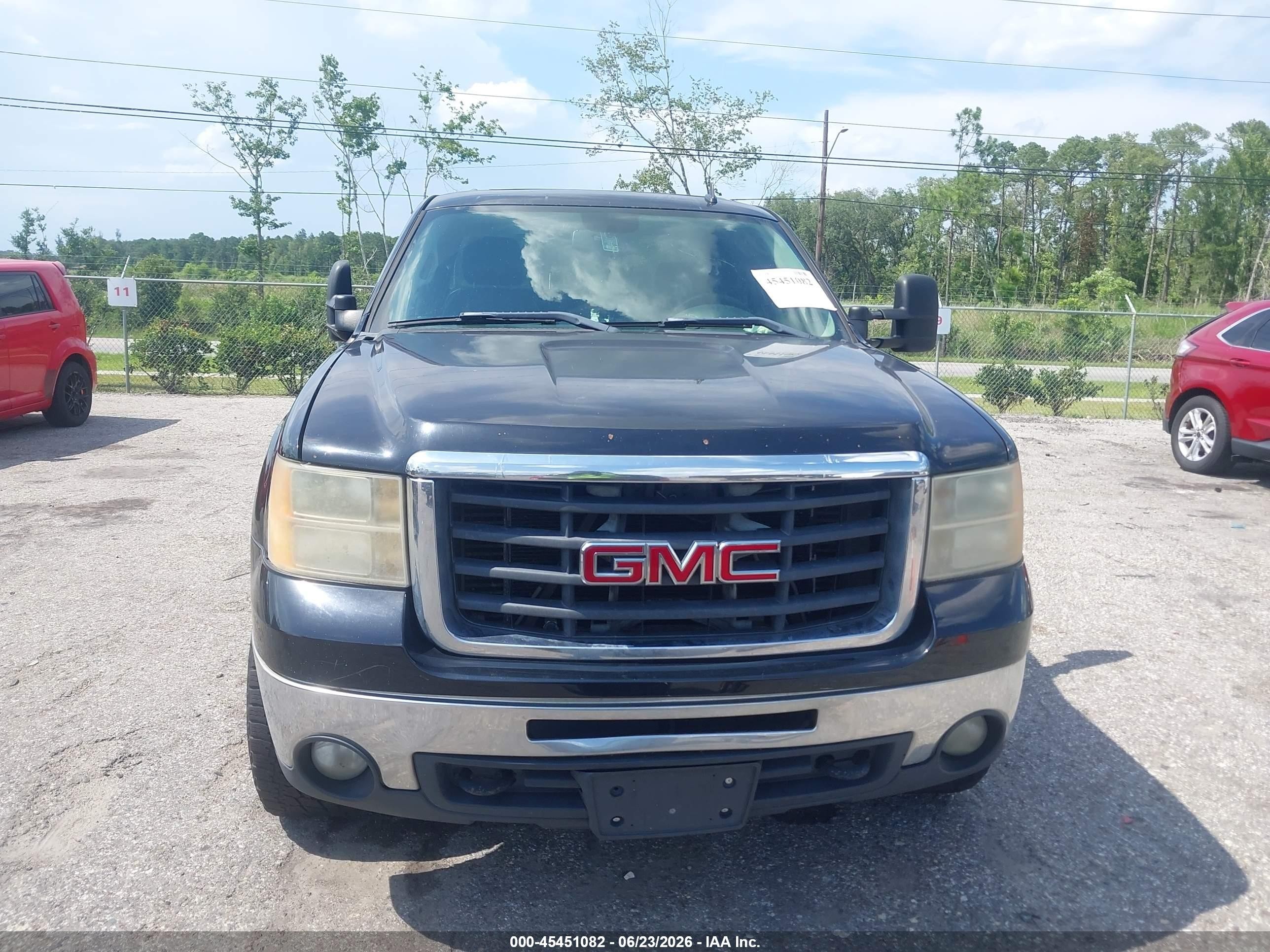 2009 Gmc Sierra 2500hd Slt Black vin: 1GTHK63639F135452