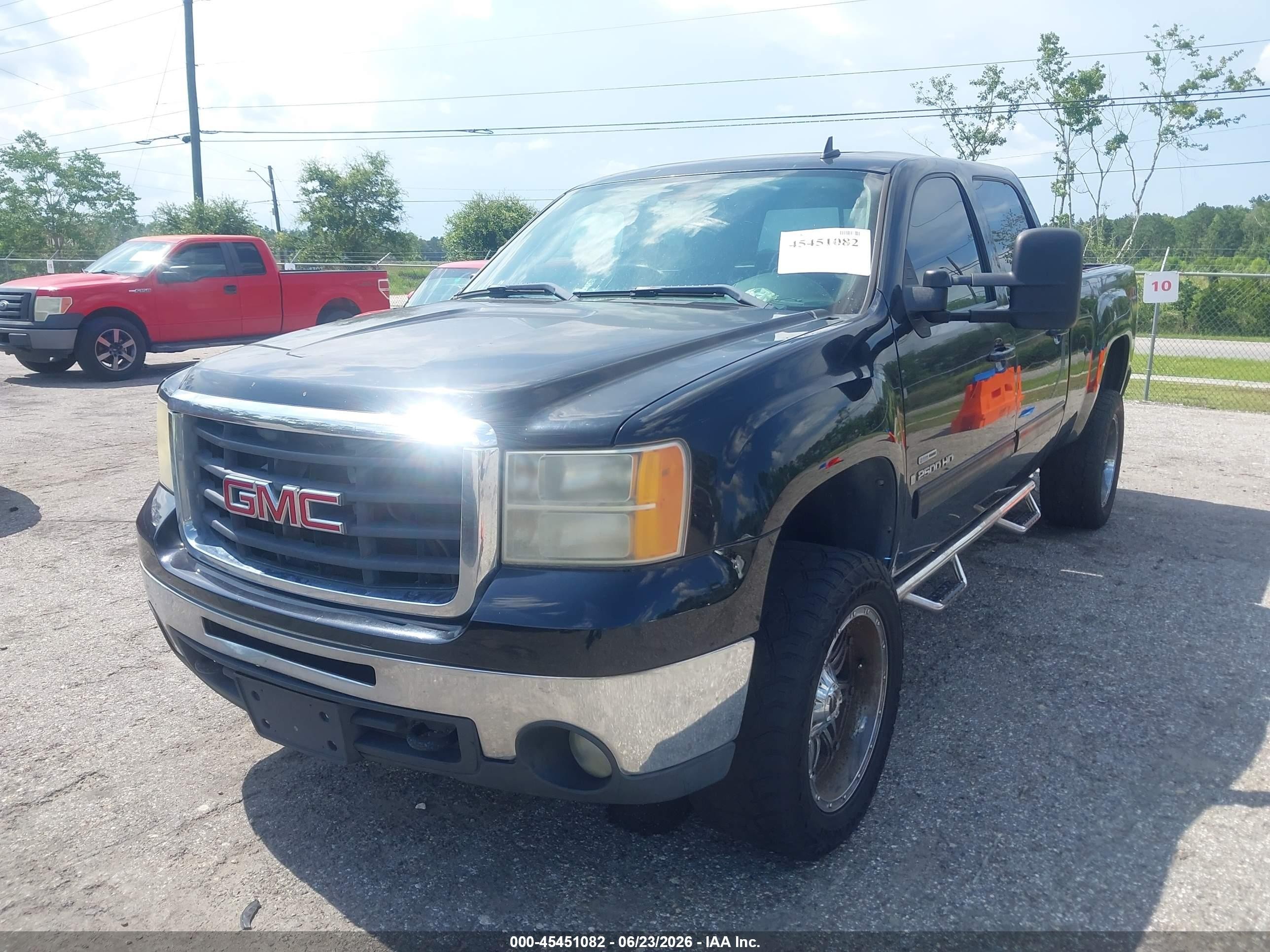 2009 Gmc Sierra 2500hd Slt Black vin: 1GTHK63639F135452