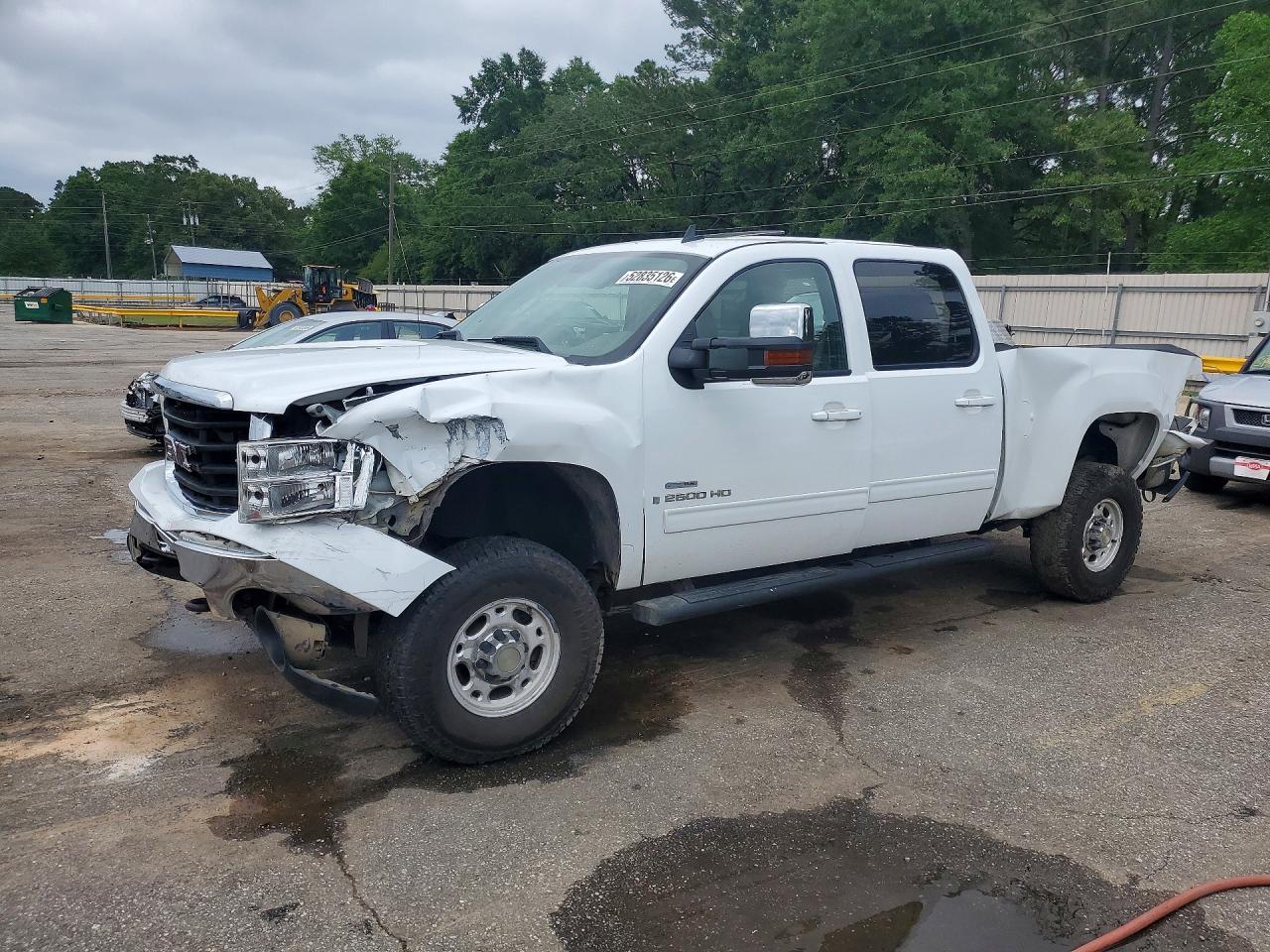 2009 Gmc Sierra K2500 Slt White vin: 1GTHK63689F161142