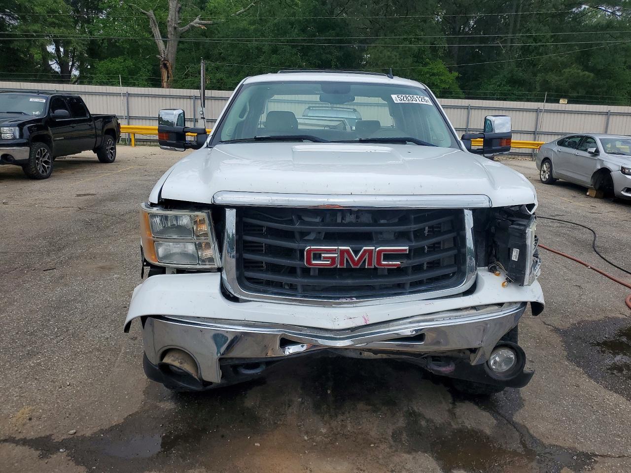 2009 Gmc Sierra K2500 Slt White vin: 1GTHK63689F161142