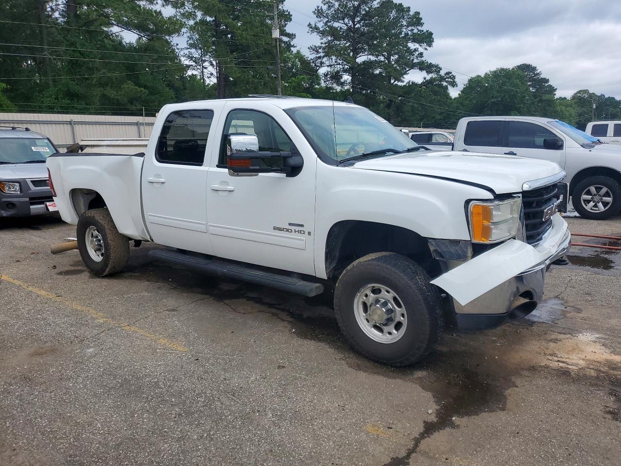 2009 Gmc Sierra K2500 Slt White vin: 1GTHK63689F161142