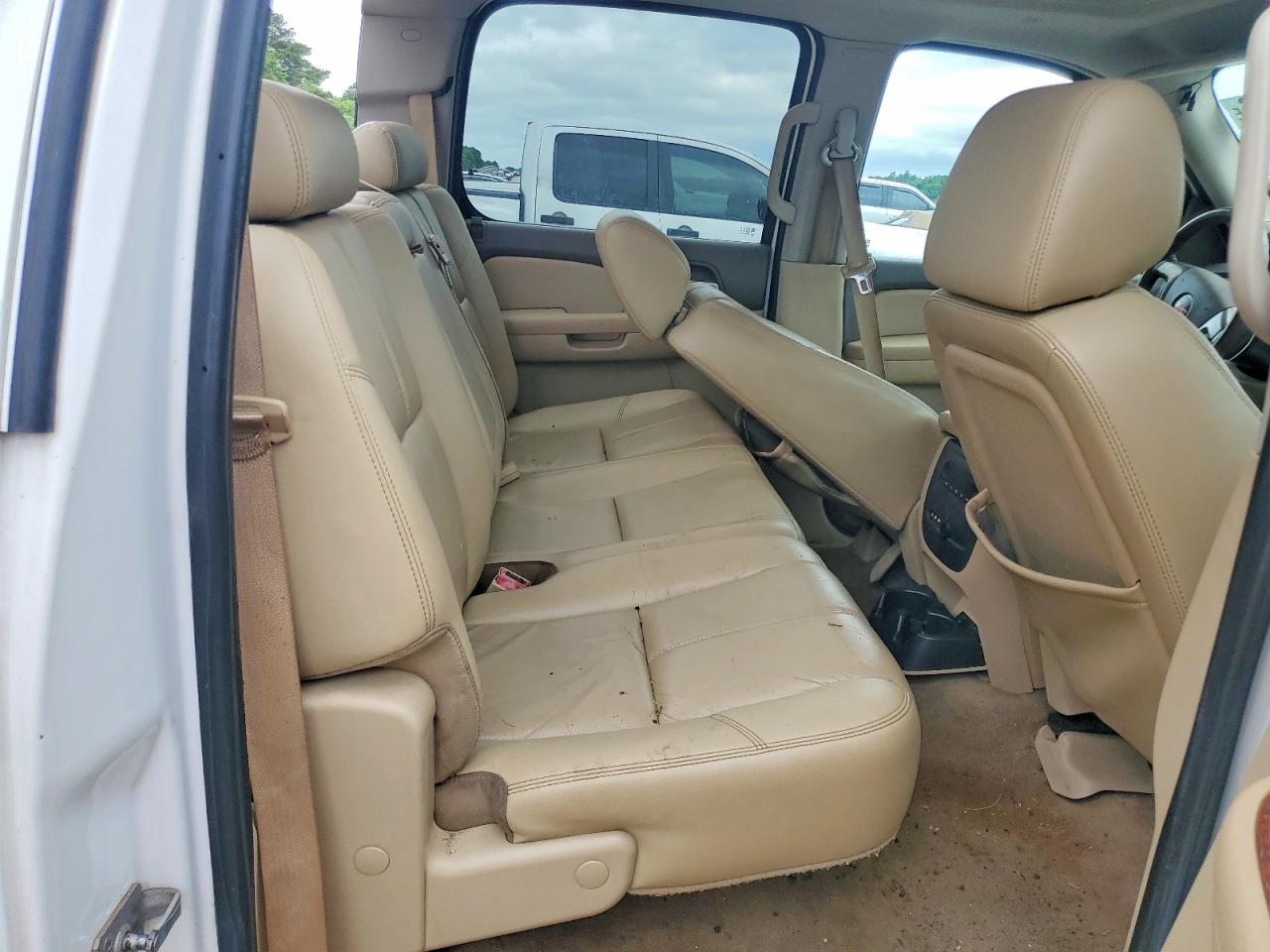 2009 Gmc Sierra K2500 Slt White vin: 1GTHK63689F161142