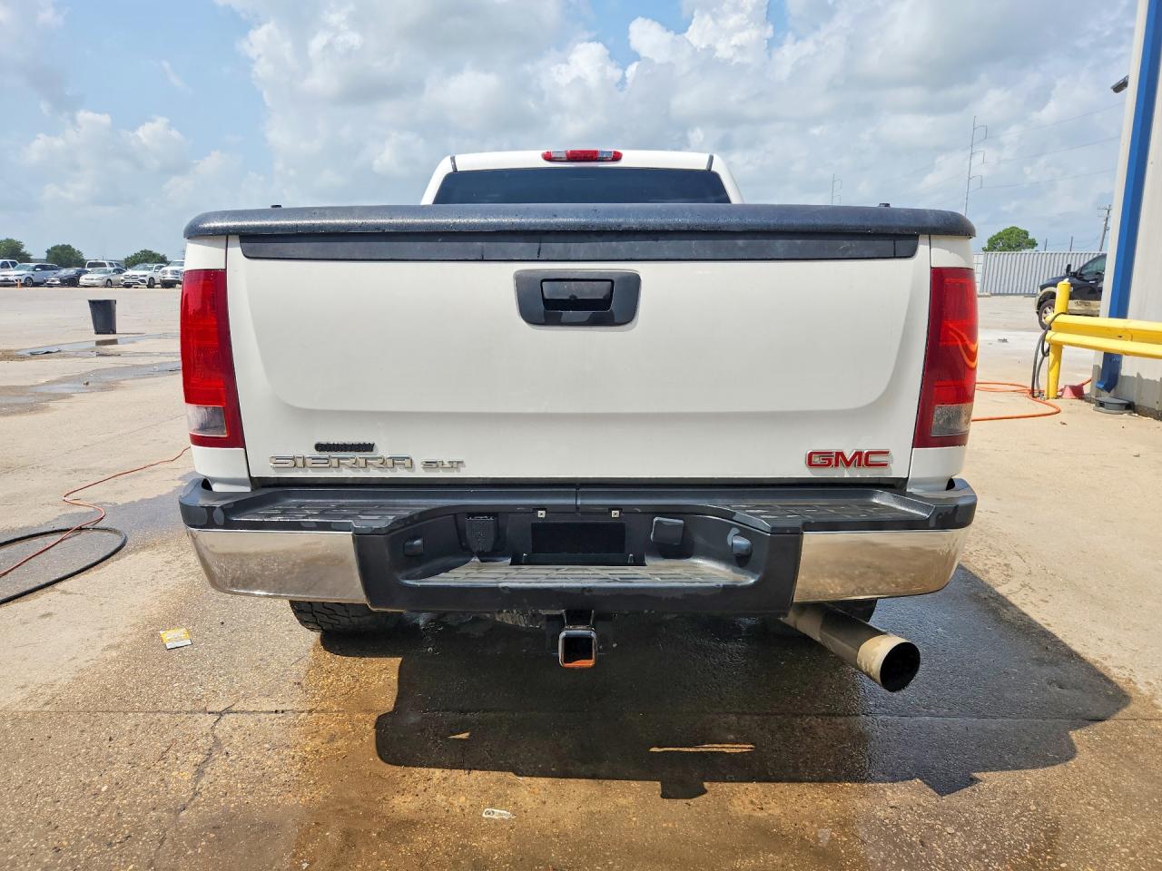 2009 Gmc Sierra K2500 Slt White vin: 1GTHK63699F102990