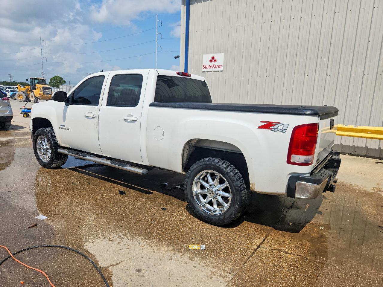 2009 Gmc Sierra K2500 Slt White vin: 1GTHK63699F102990
