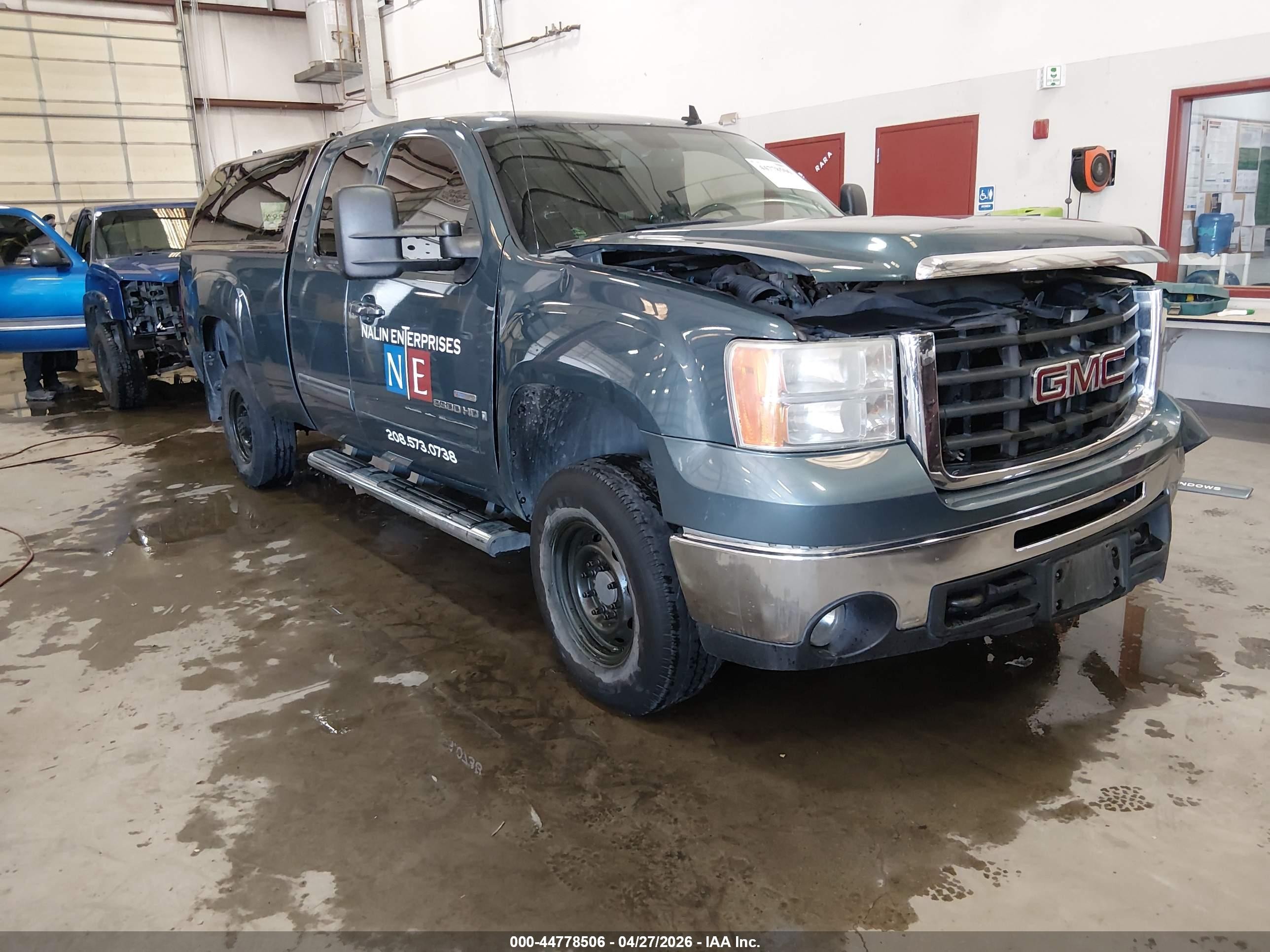2009 Gmc Sierra 2500hd Slt Синий vin: 1GTHK69639E158629