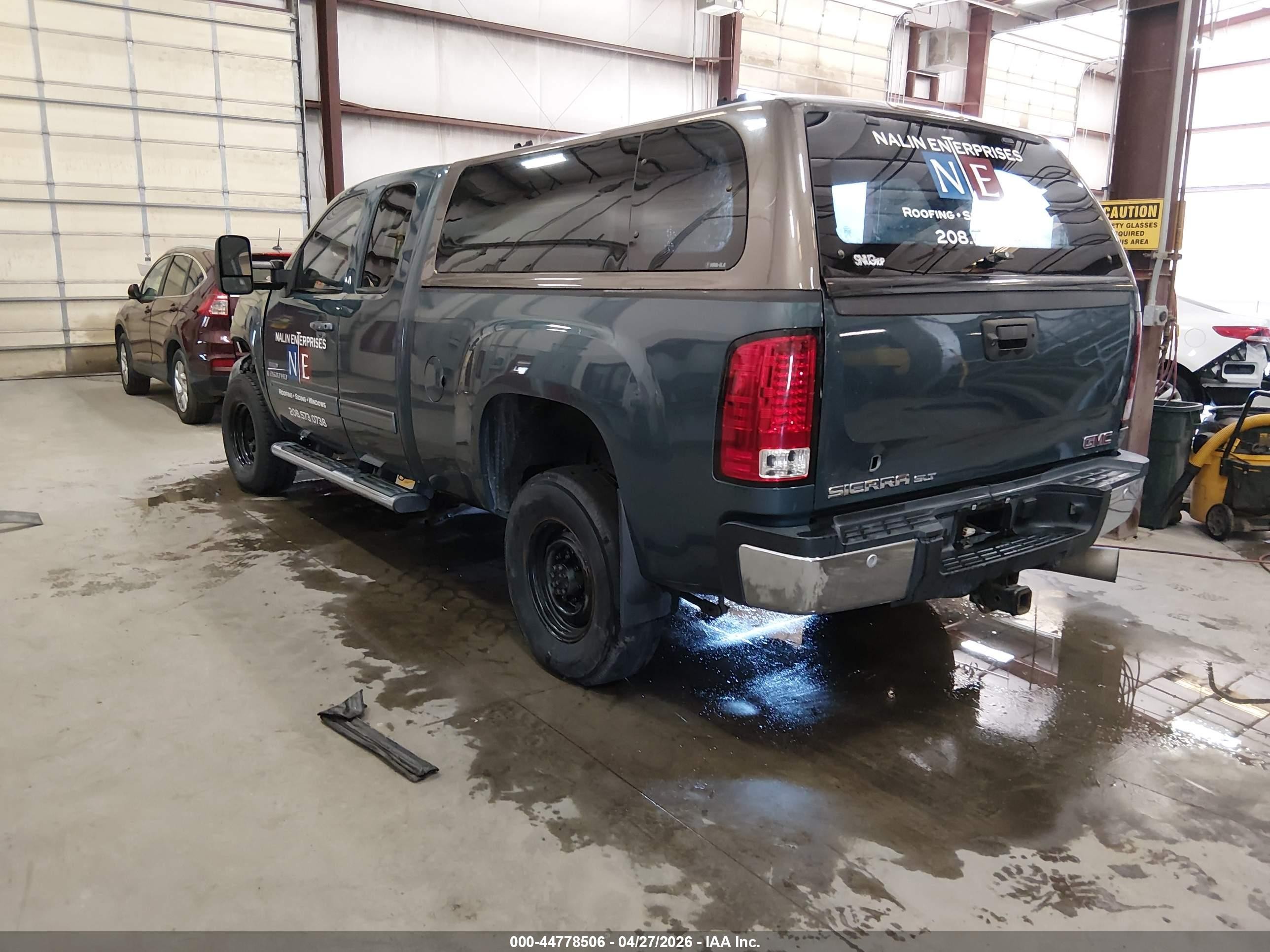 2009 Gmc Sierra 2500hd Slt Синий vin: 1GTHK69639E158629