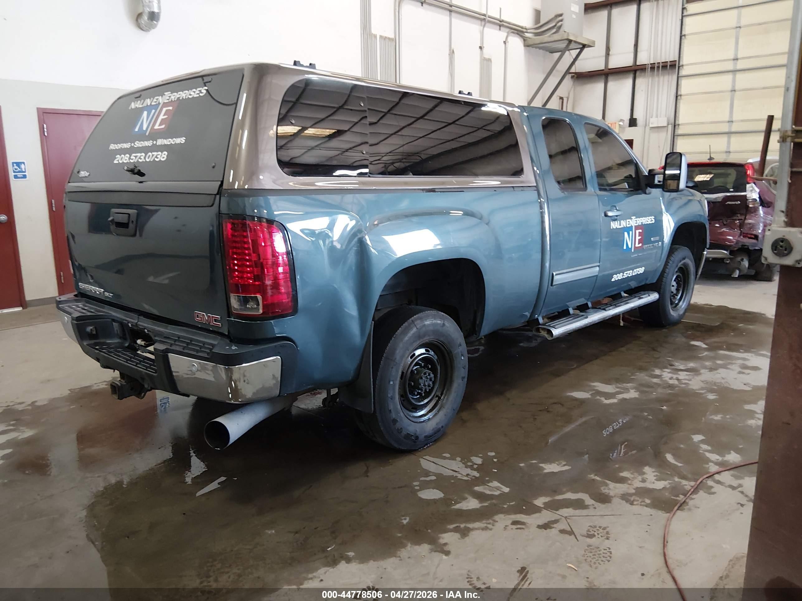 2009 Gmc Sierra 2500hd Slt Синий vin: 1GTHK69639E158629