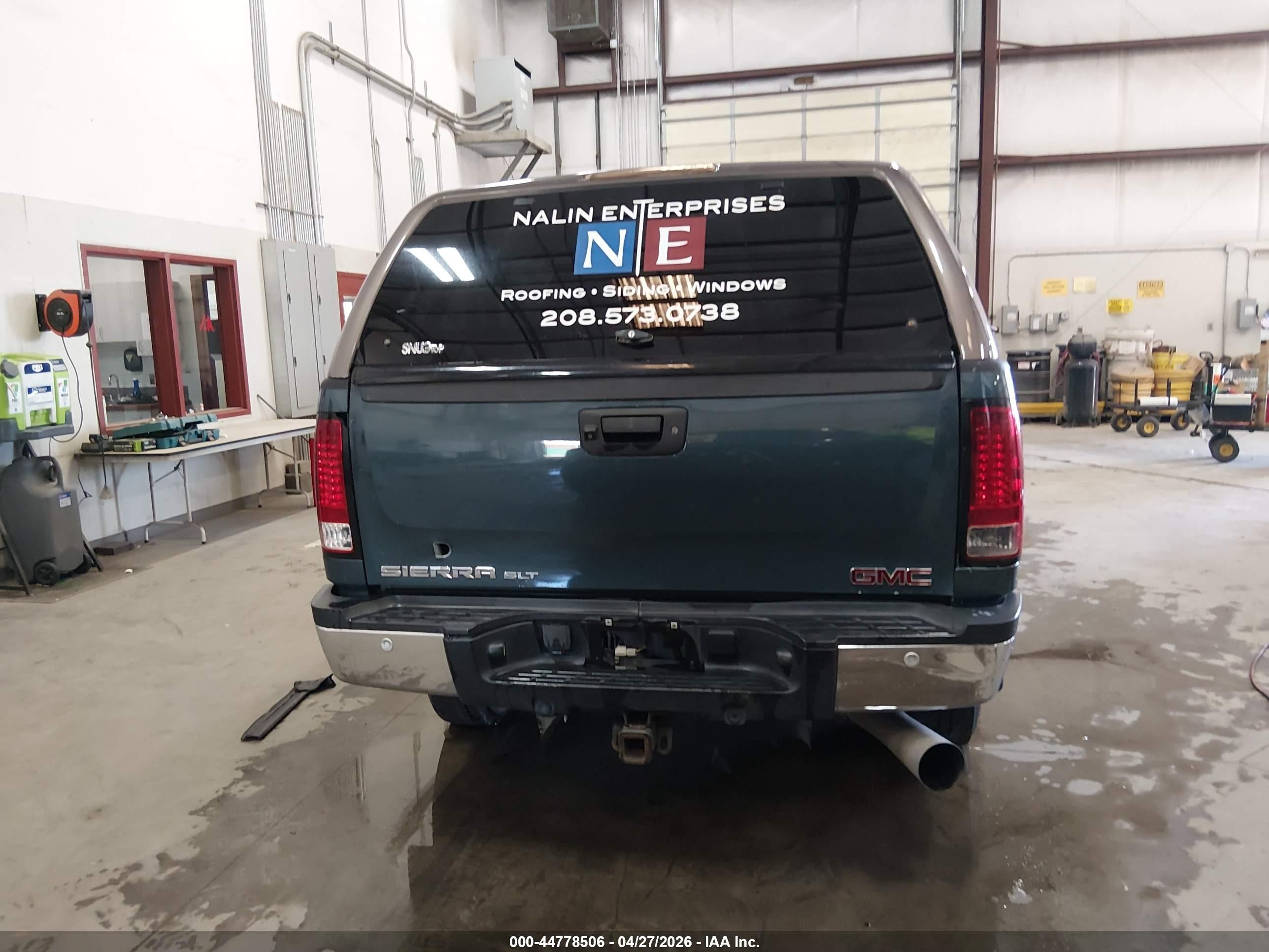 2009 Gmc Sierra 2500hd Slt Синий vin: 1GTHK69639E158629