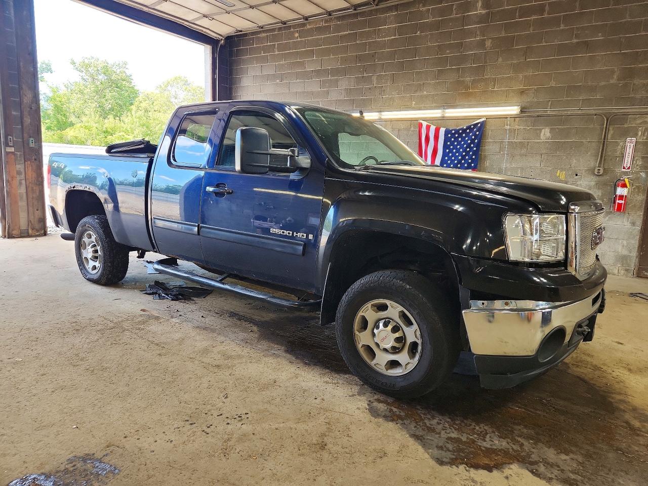 2009 Gmc Sierra K2500 Slt Blue vin: 1GTHK69K99E142187