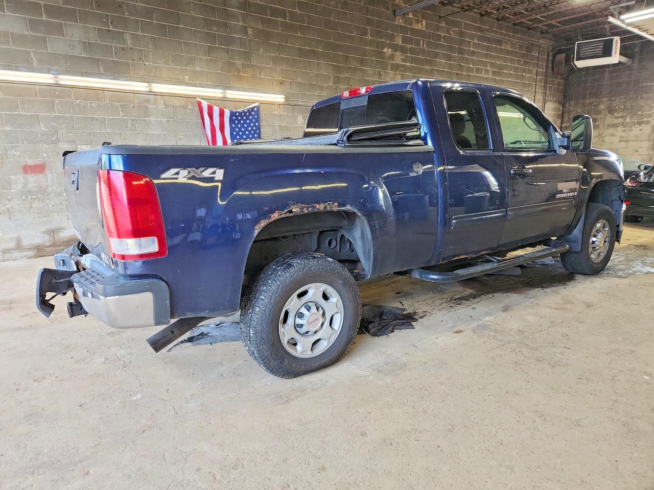 2009 Gmc Sierra K2500 Slt Blue vin: 1GTHK69K99E142187