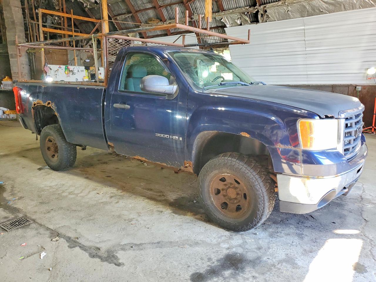 2009 Gmc Sierra K3500 Sle Blue vin: 1GTHK84K29F126930