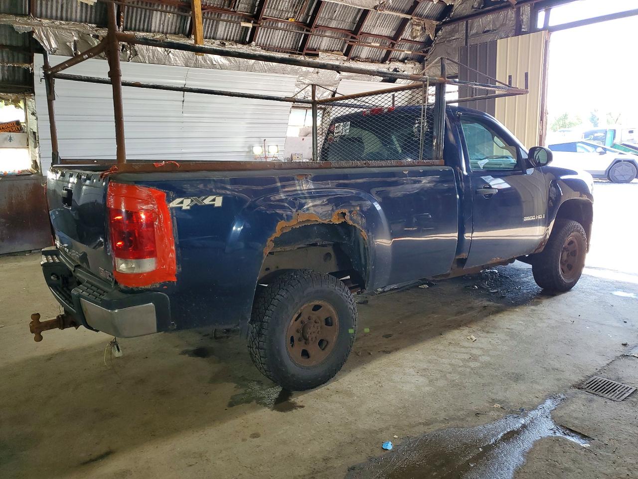 2009 Gmc Sierra K3500 Sle Blue vin: 1GTHK84K29F126930