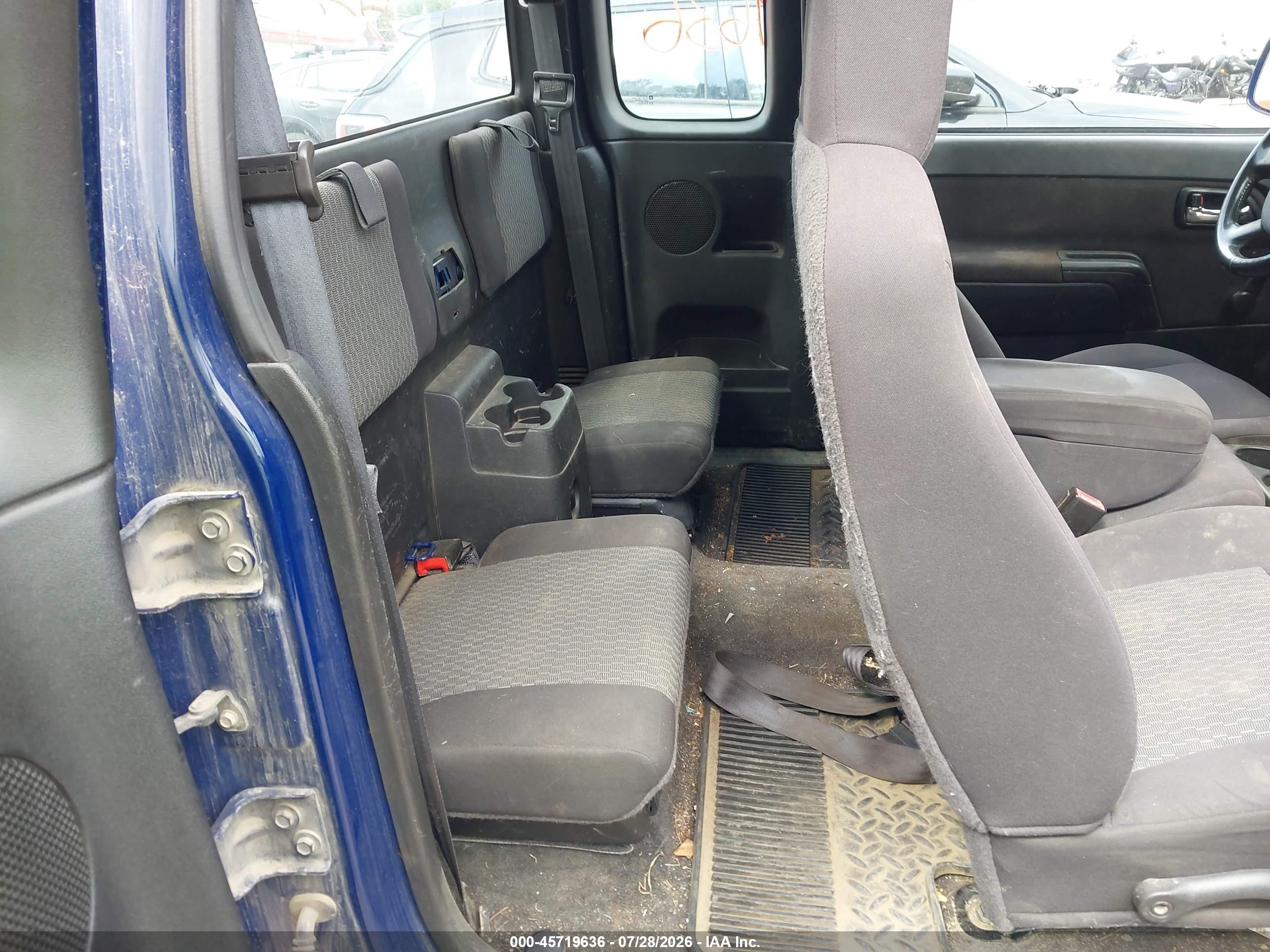 2012 Gmc Canyon Work Truck Blue vin: 1GTJ6LFE0C8149196