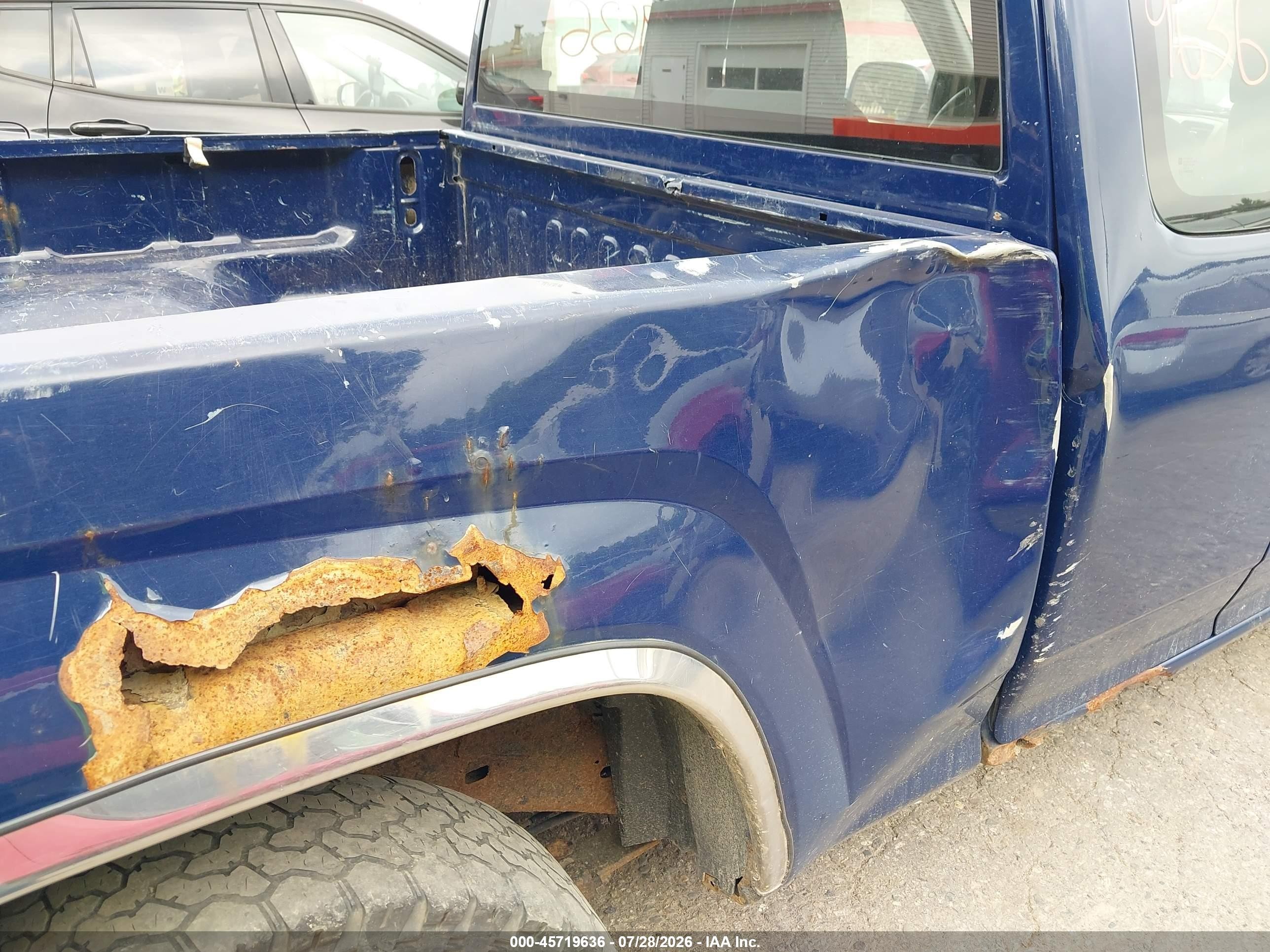 2012 Gmc Canyon Work Truck Blue vin: 1GTJ6LFE0C8149196