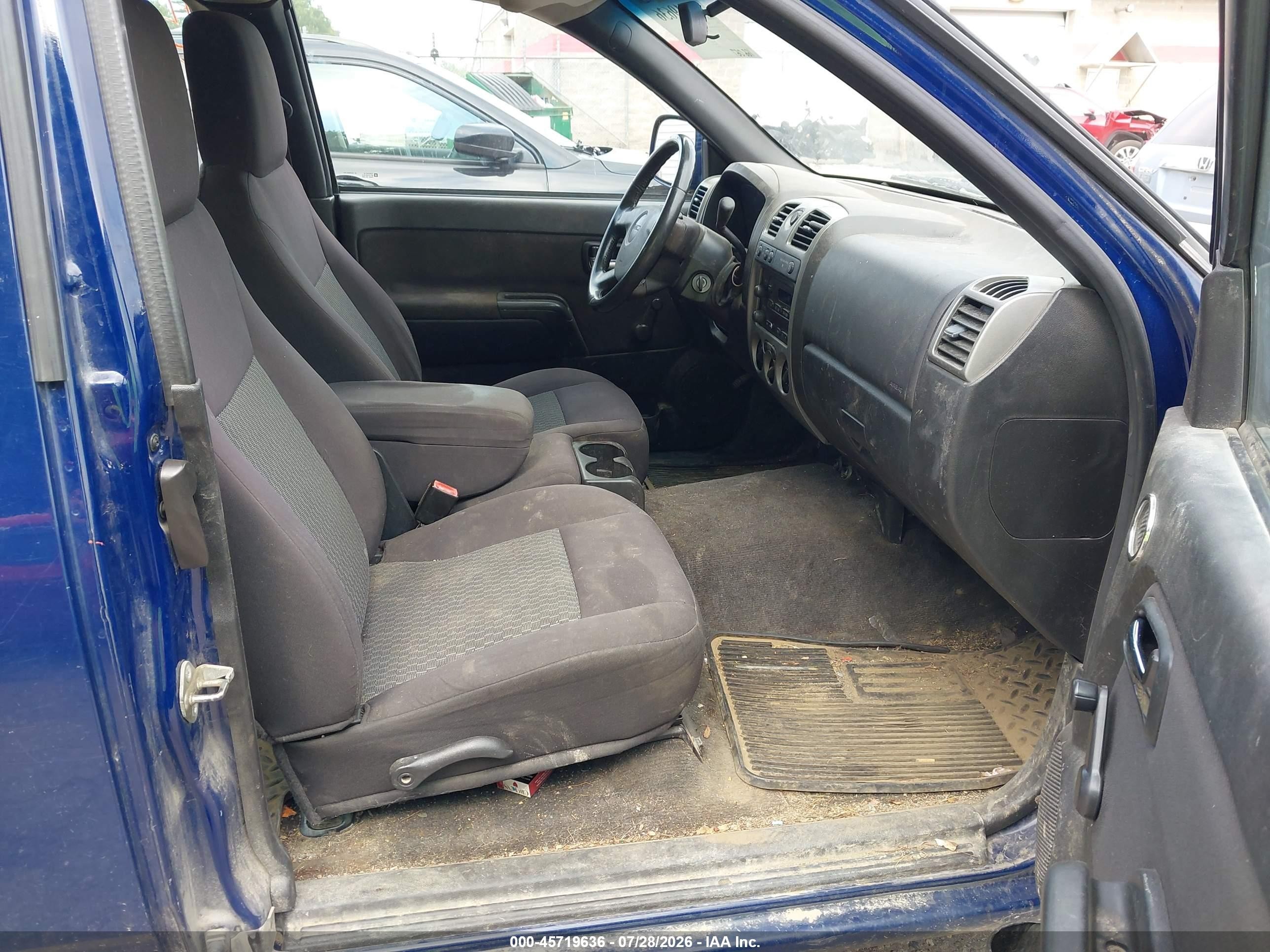 2012 Gmc Canyon Work Truck Blue vin: 1GTJ6LFE0C8149196