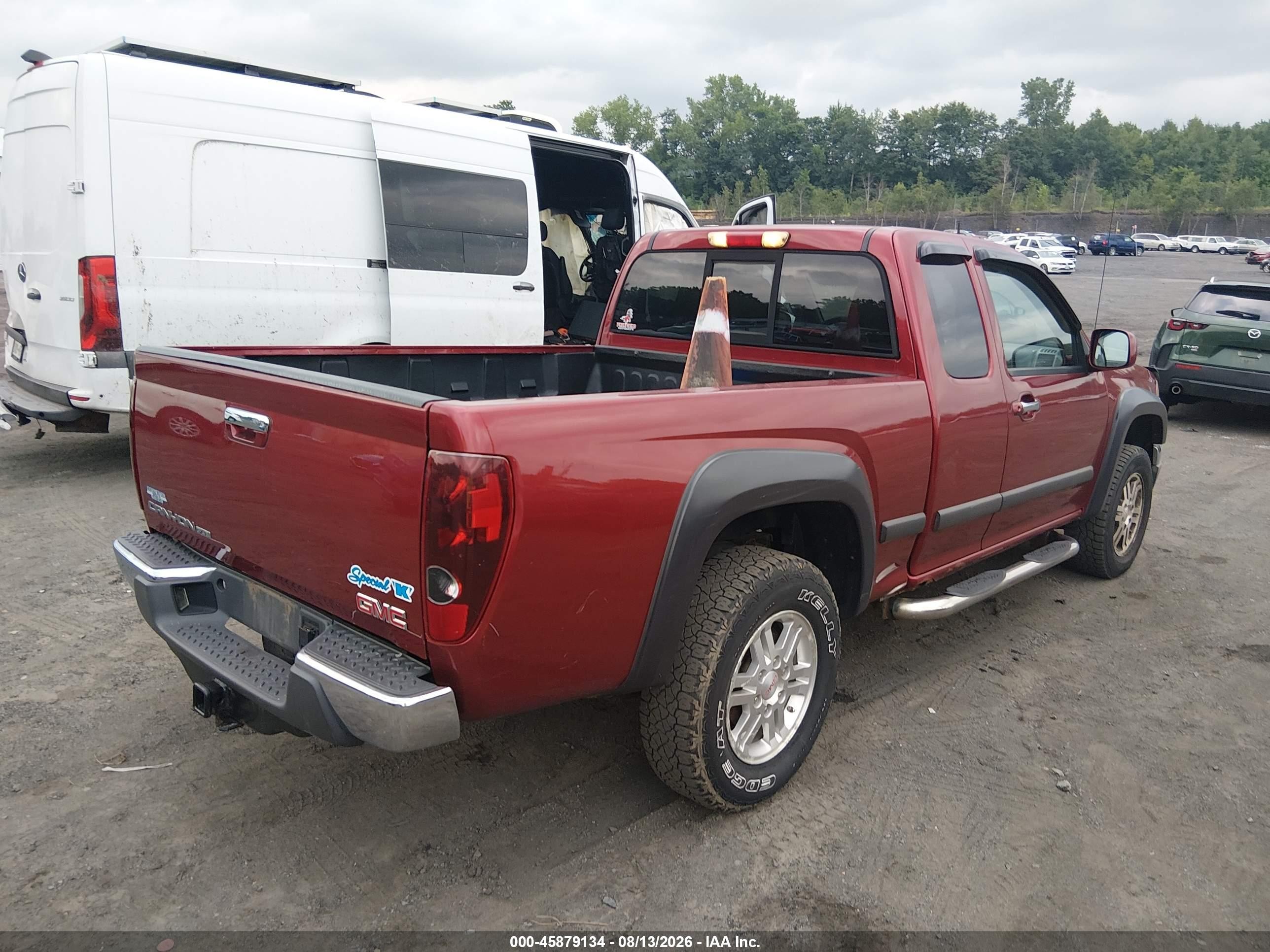 2011 Gmc Canyon Sle1 Maroon vin: 1GTJ6MFE6B8113954