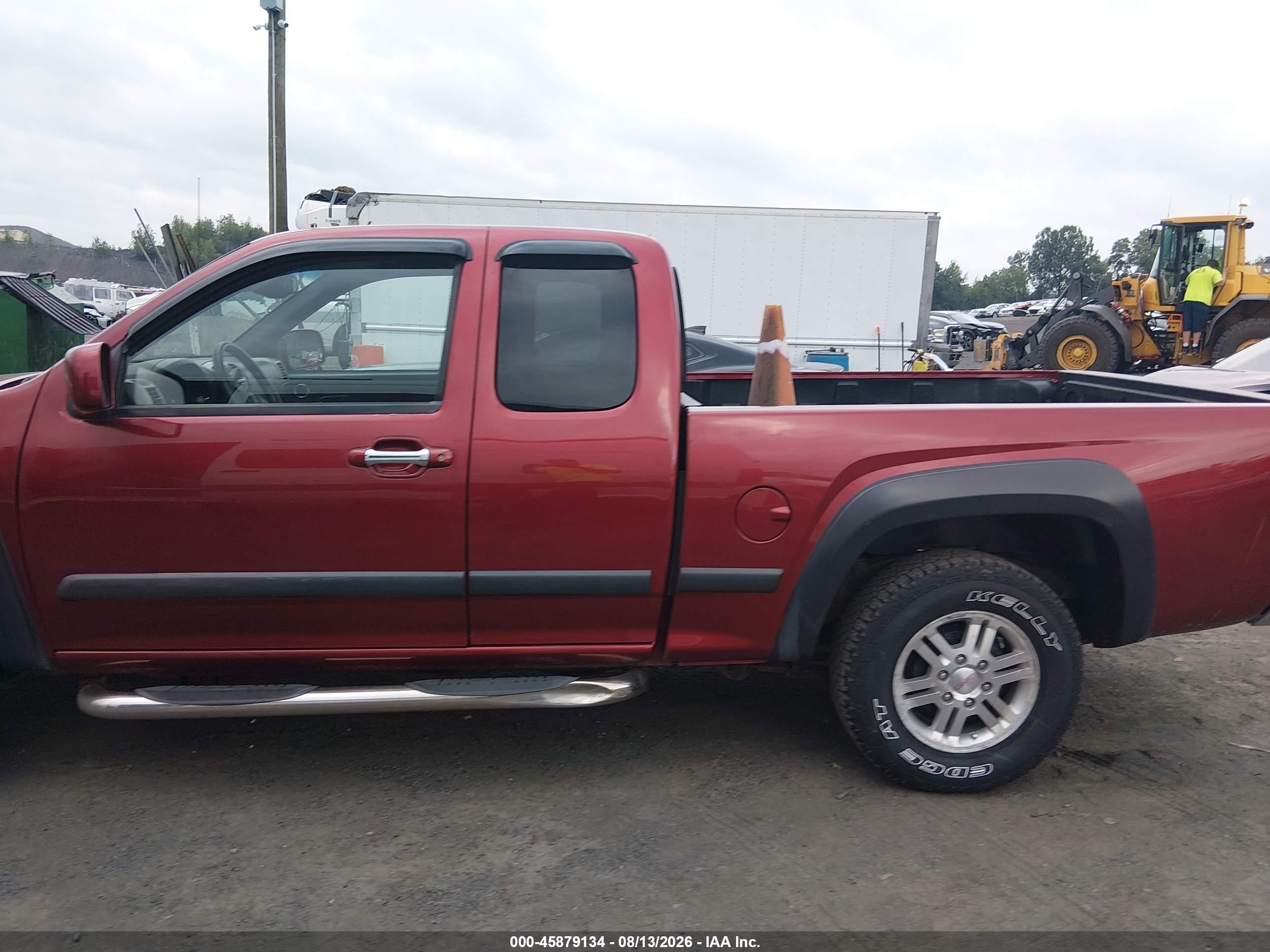 2011 Gmc Canyon Sle1 Maroon vin: 1GTJ6MFE6B8113954