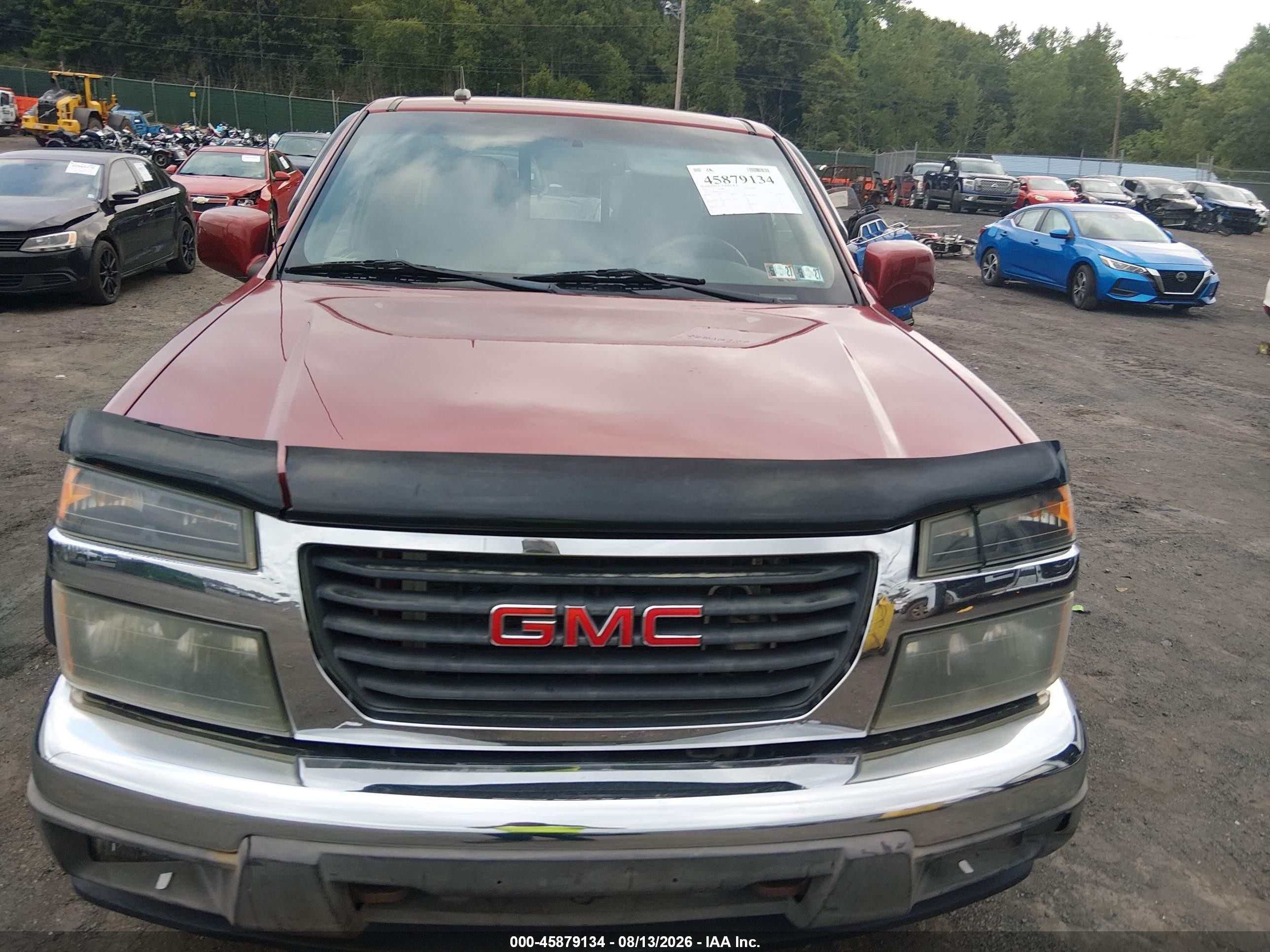 2011 Gmc Canyon Sle1 Maroon vin: 1GTJ6MFE6B8113954