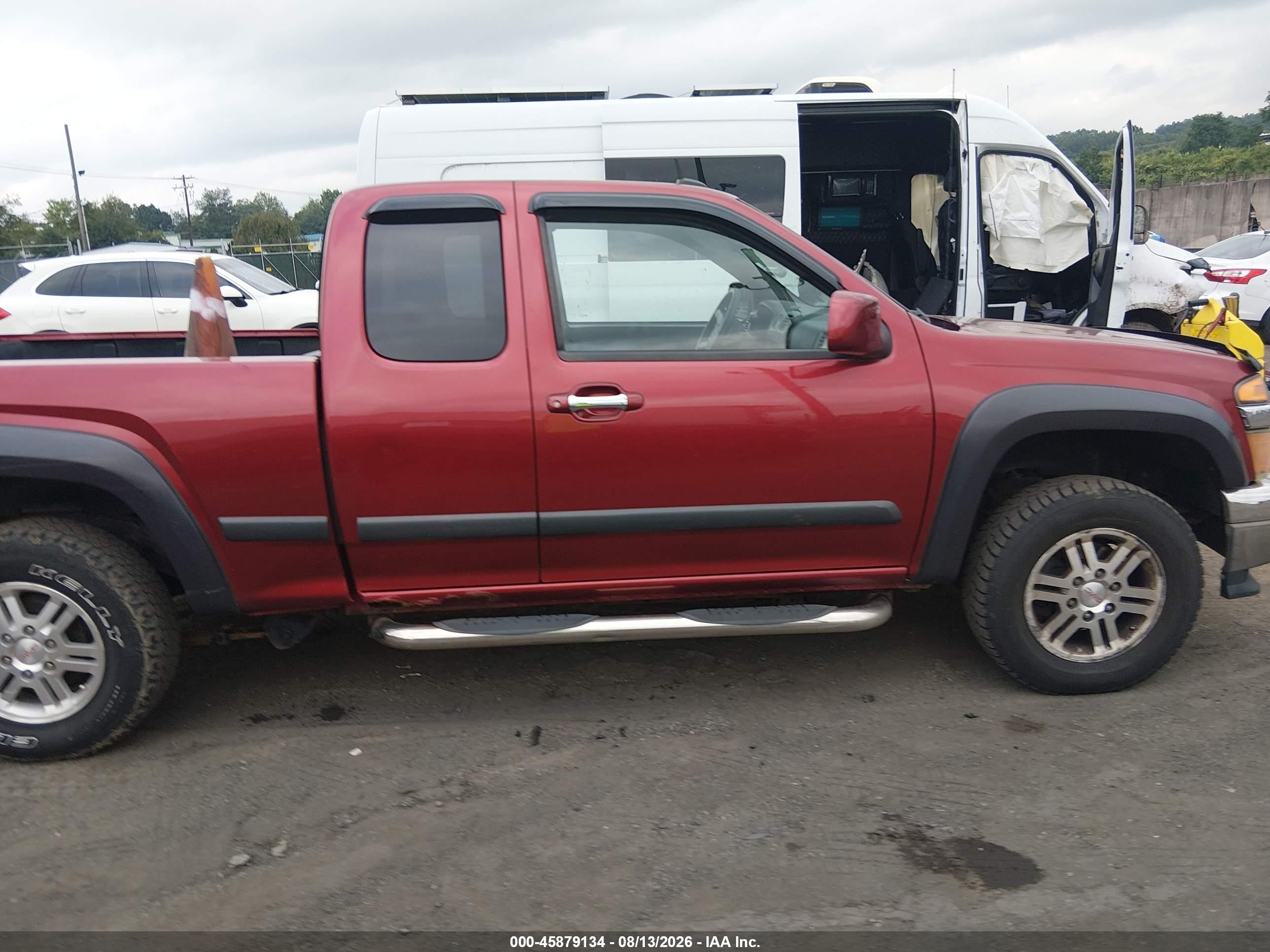 2011 Gmc Canyon Sle1 Maroon vin: 1GTJ6MFE6B8113954