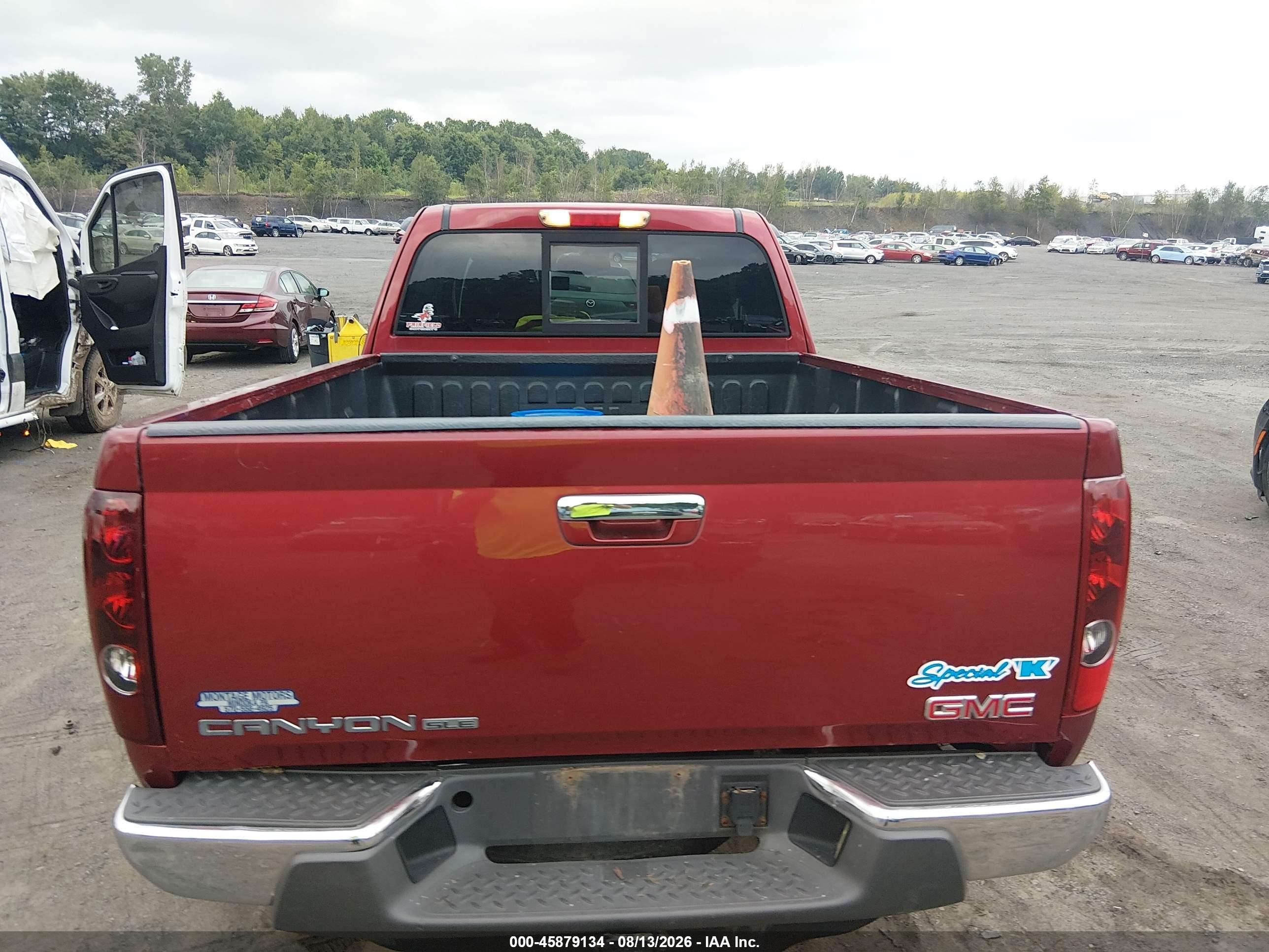 2011 Gmc Canyon Sle1 Maroon vin: 1GTJ6MFE6B8113954
