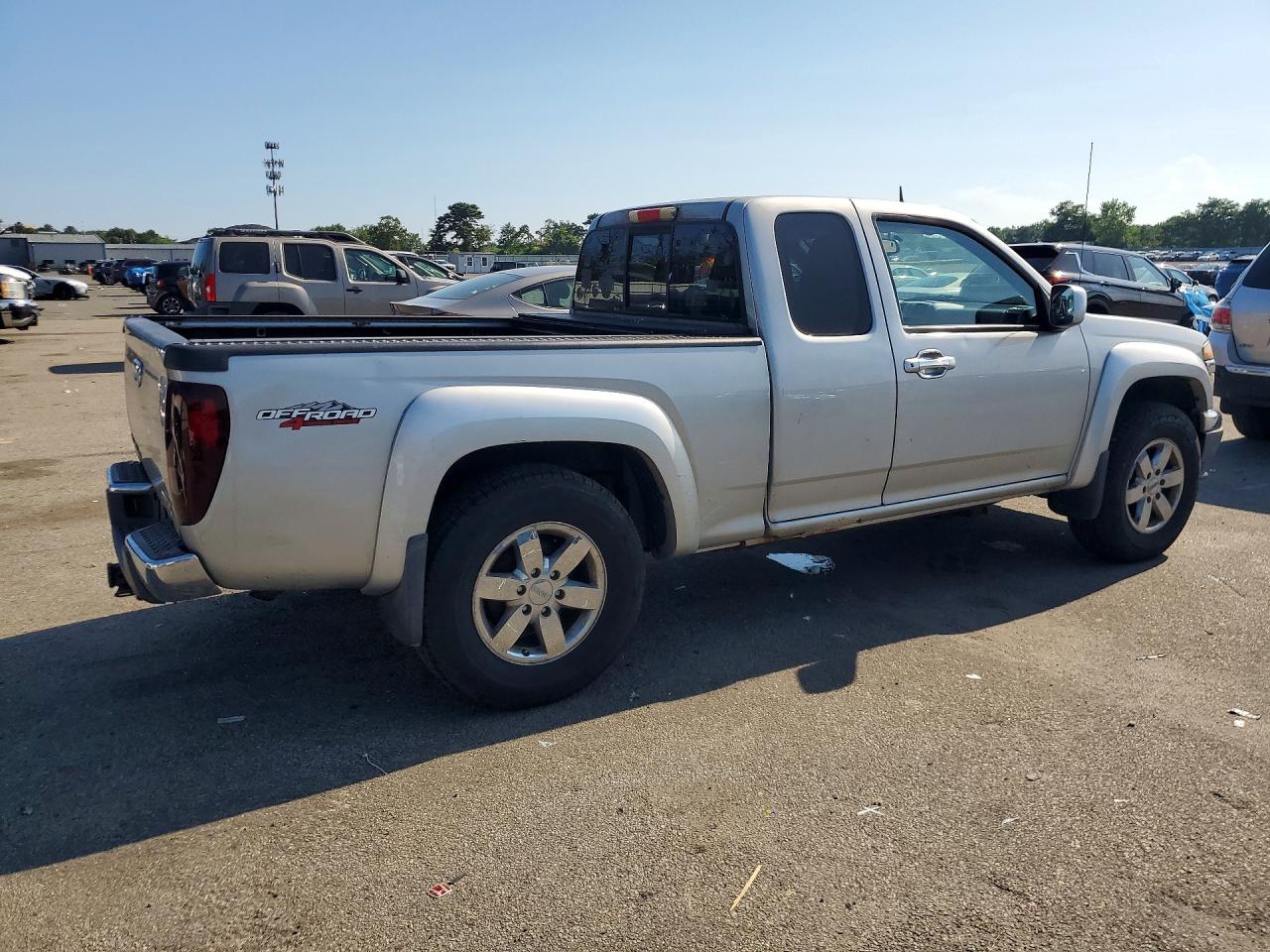 2012 Gmc Canyon Sle Silver vin: 1GTJ6MFE8C8113942
