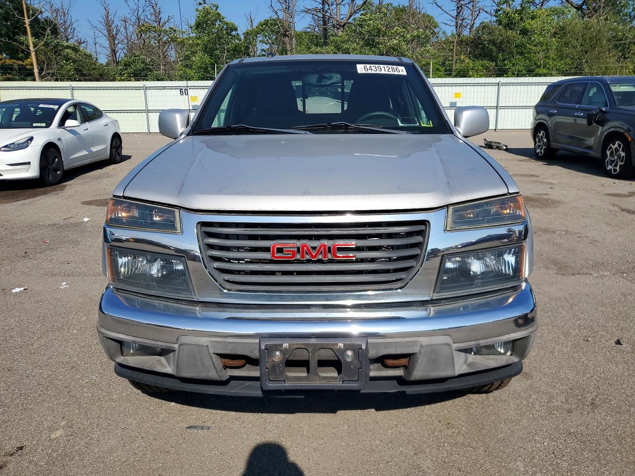 2012 Gmc Canyon Sle Silver vin: 1GTJ6MFE8C8113942