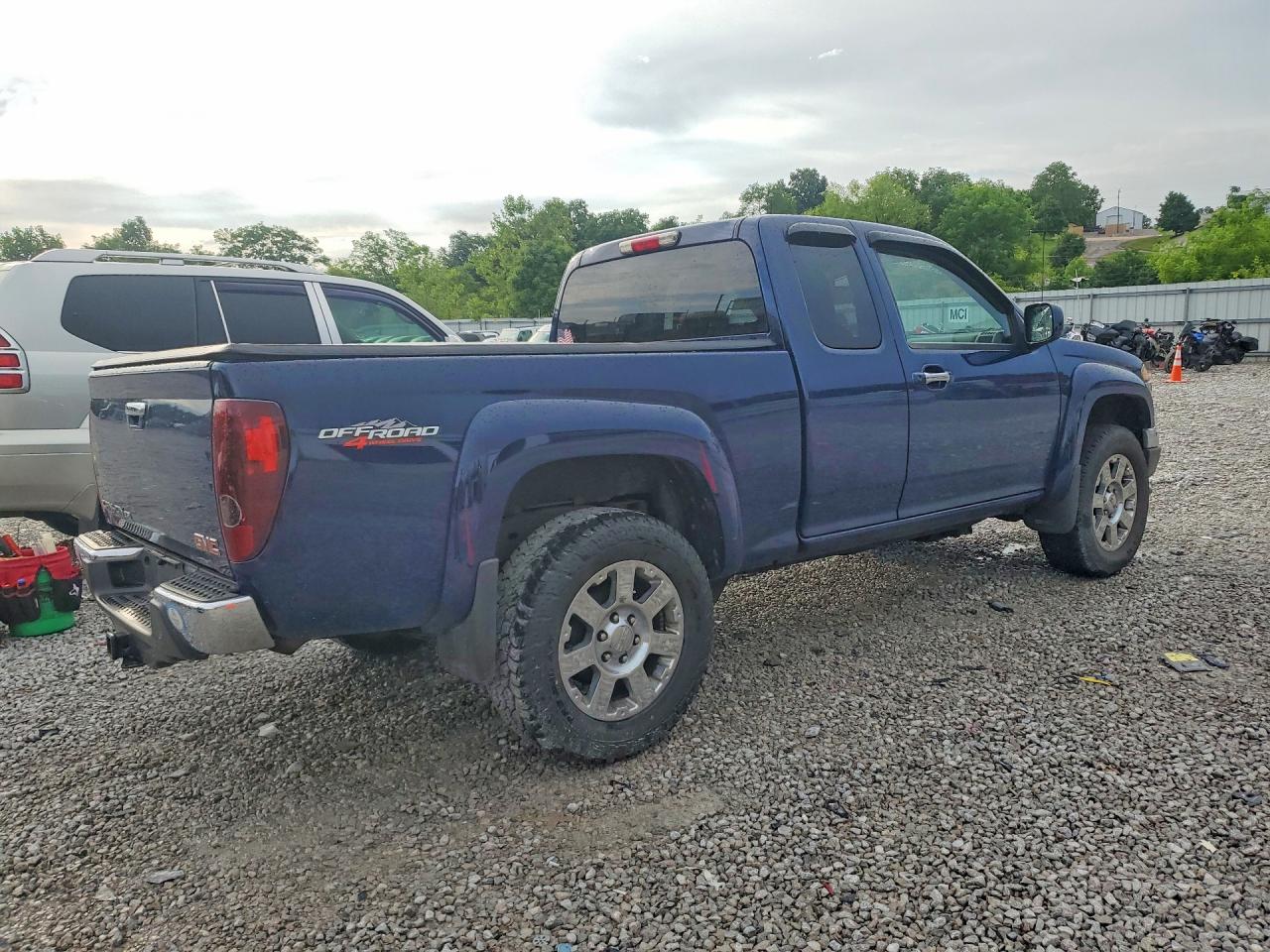 2012 Gmc Canyon Sle Blue vin: 1GTJ6MFE8C8139683