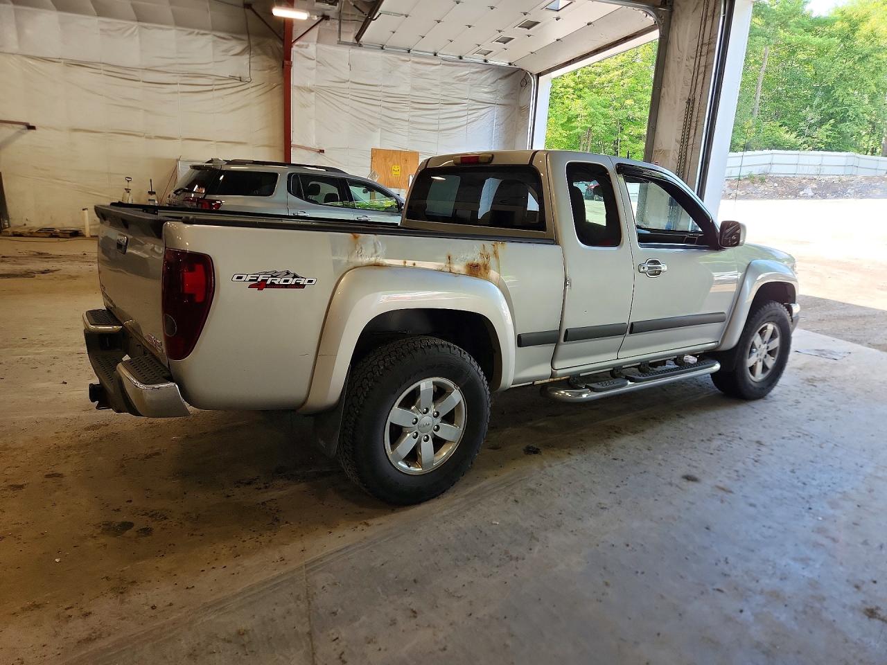 2012 Gmc Canyon Sle Silver vin: 1GTJ6MFE8C8150117