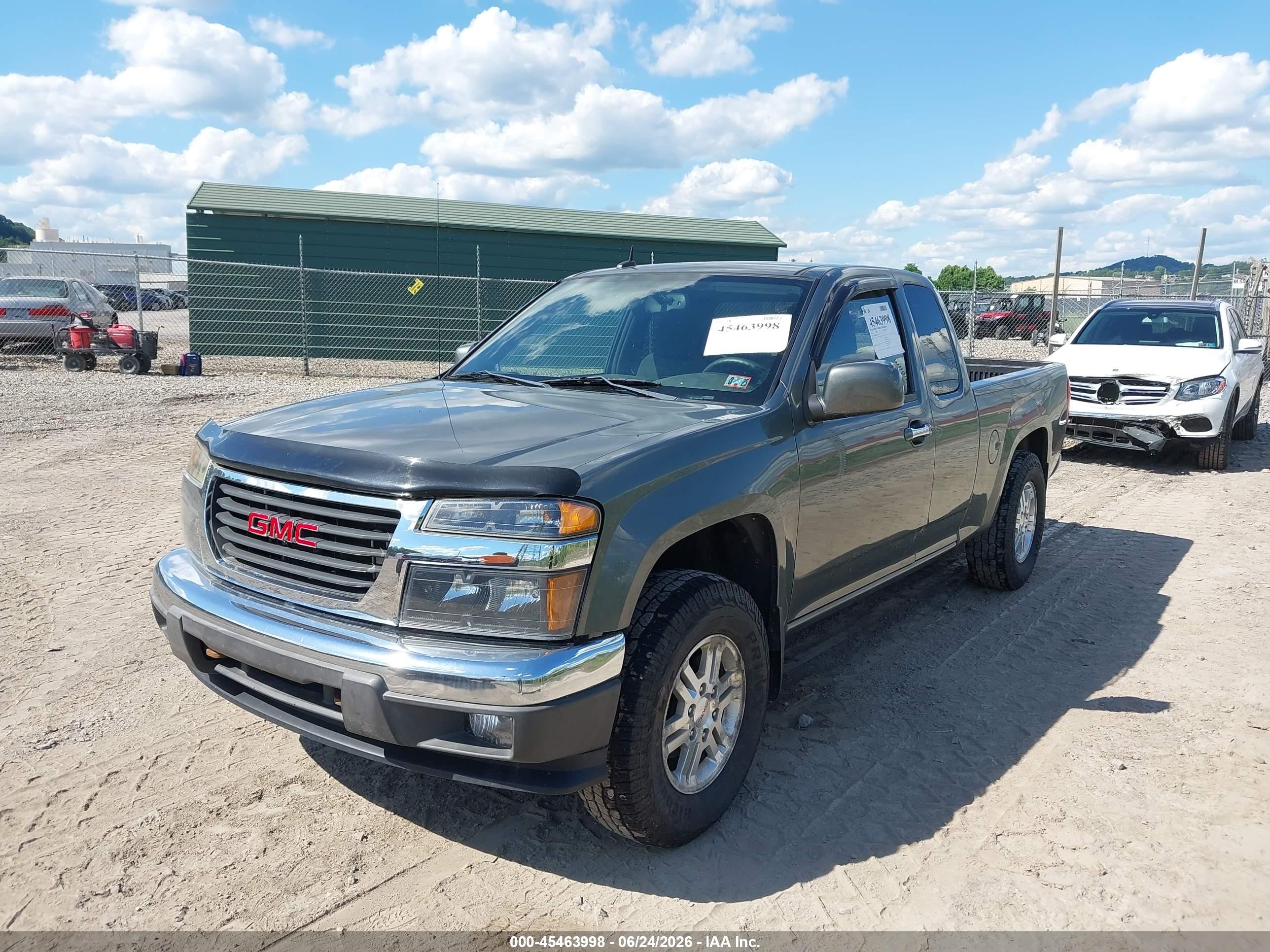 2011 Gmc Canyon Sle1 Серый vin: 1GTJ6MFEXB8122740