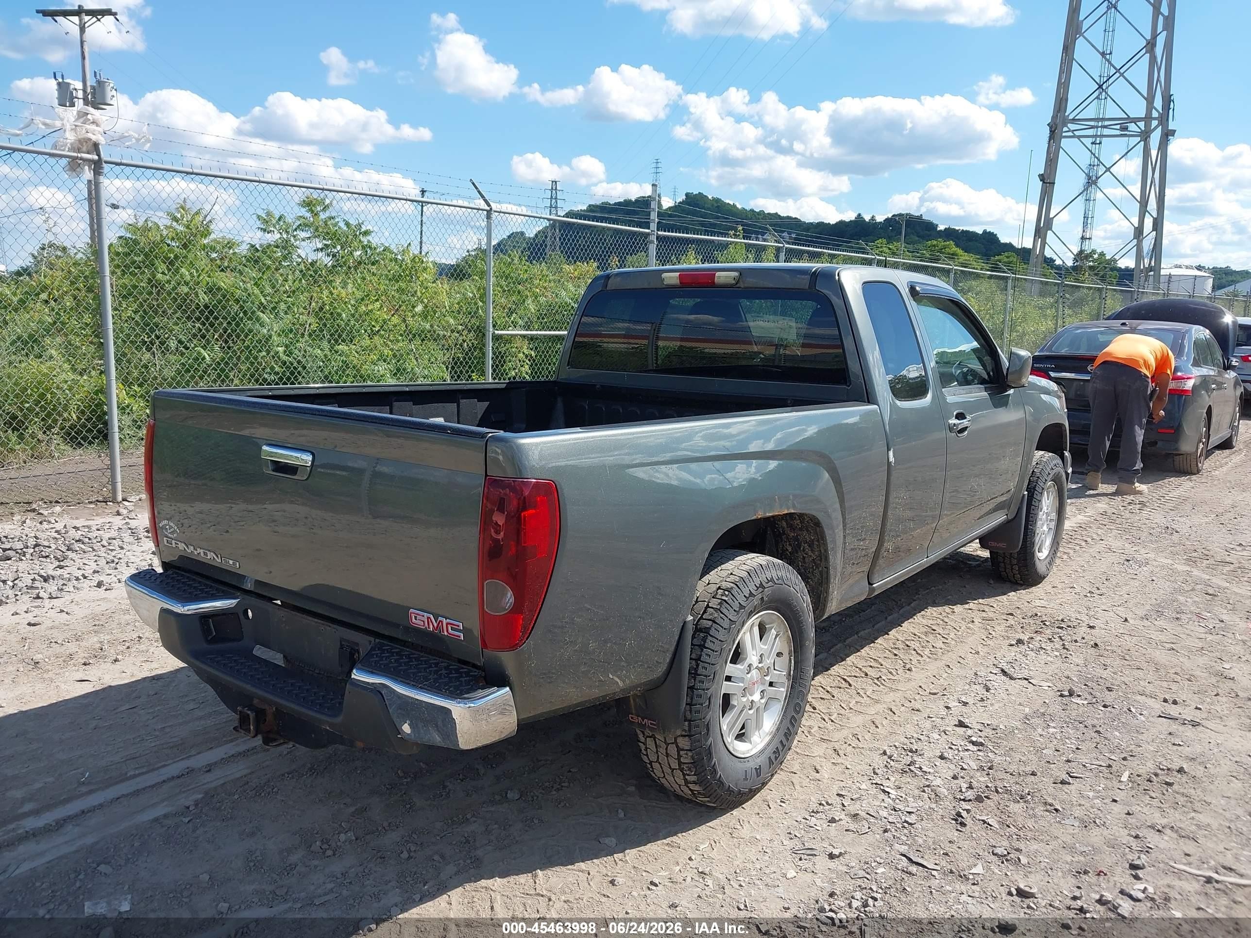 2011 Gmc Canyon Sle1 Серый vin: 1GTJ6MFEXB8122740