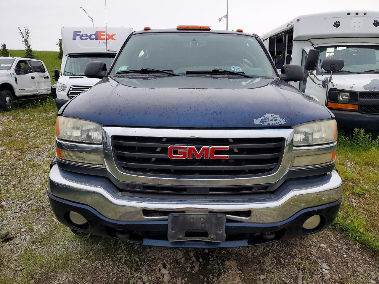 2006 Gmc New Sierra C3500 Blue vin: 1GTJC33G06F243724