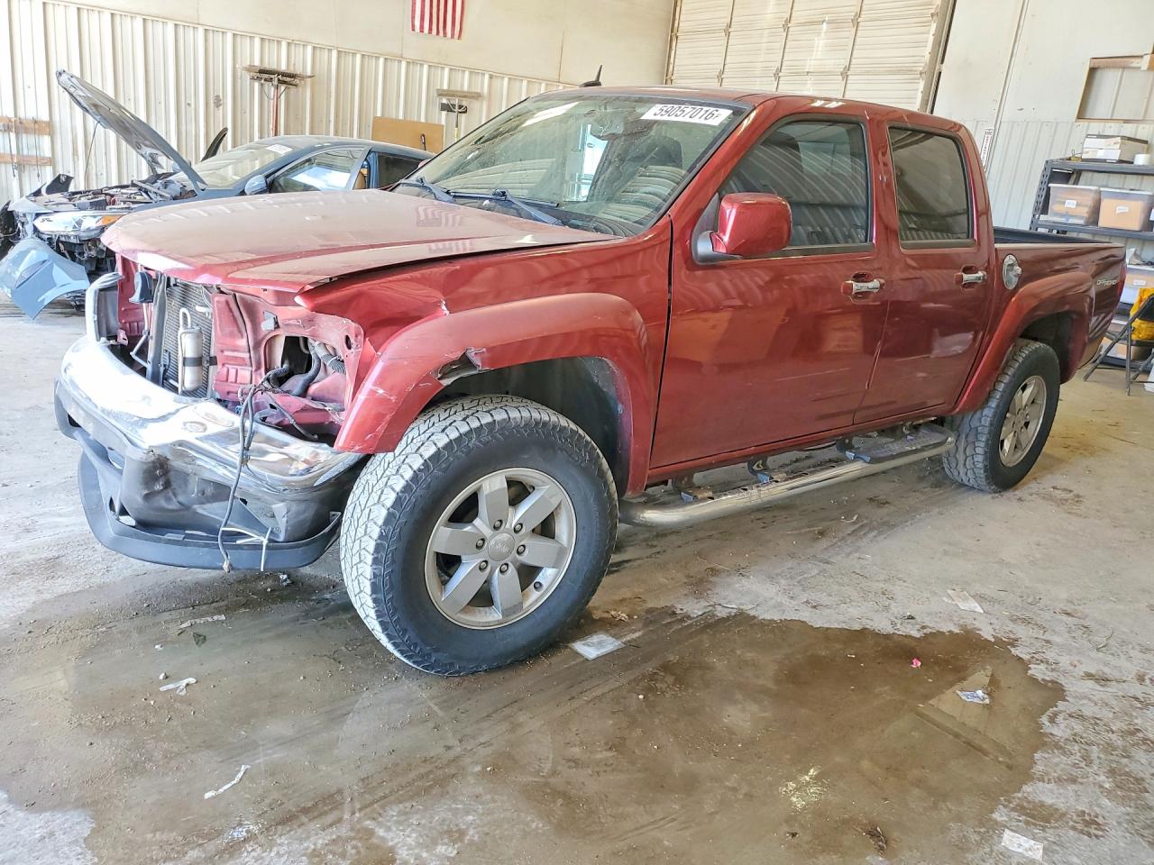 2010 Gmc Canyon Sle Burgundy vin: 1GTJSCDE0A8145709