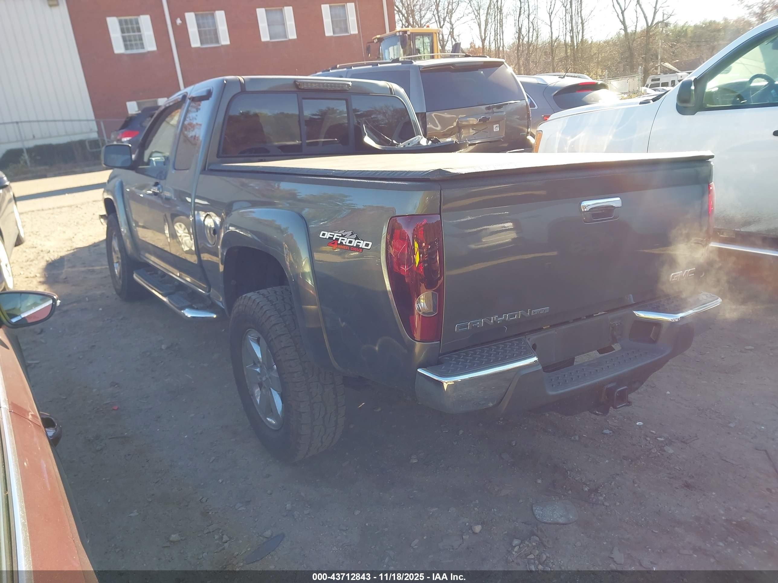 2010 Gmc Canyon Sle1 Gray vin: 1GTJTCDE1A8113395